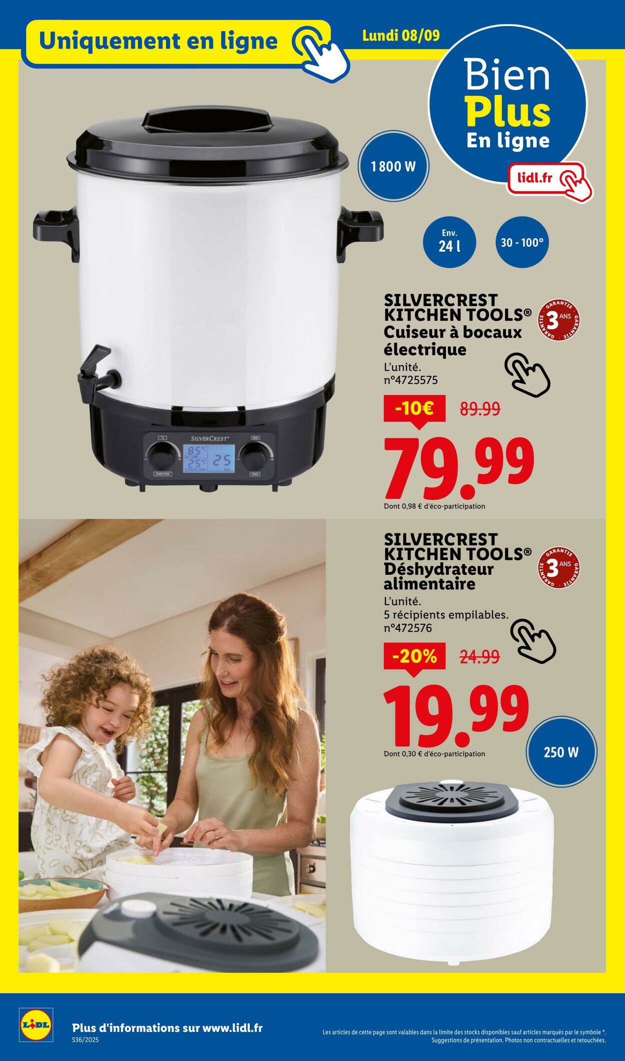 Catalogue Lidl 04.09.2025 - 08.09.2025
