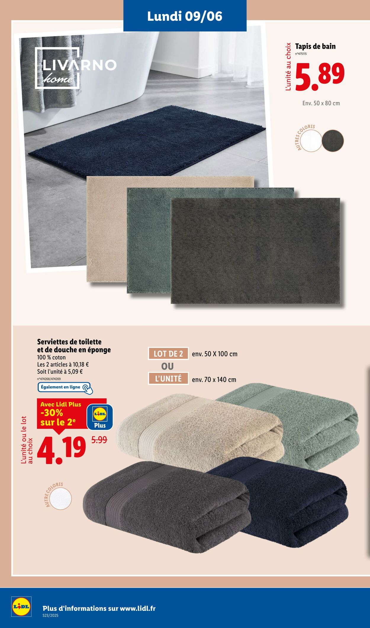 Catalogue Lidl 05.06.2025 - 09.06.2025