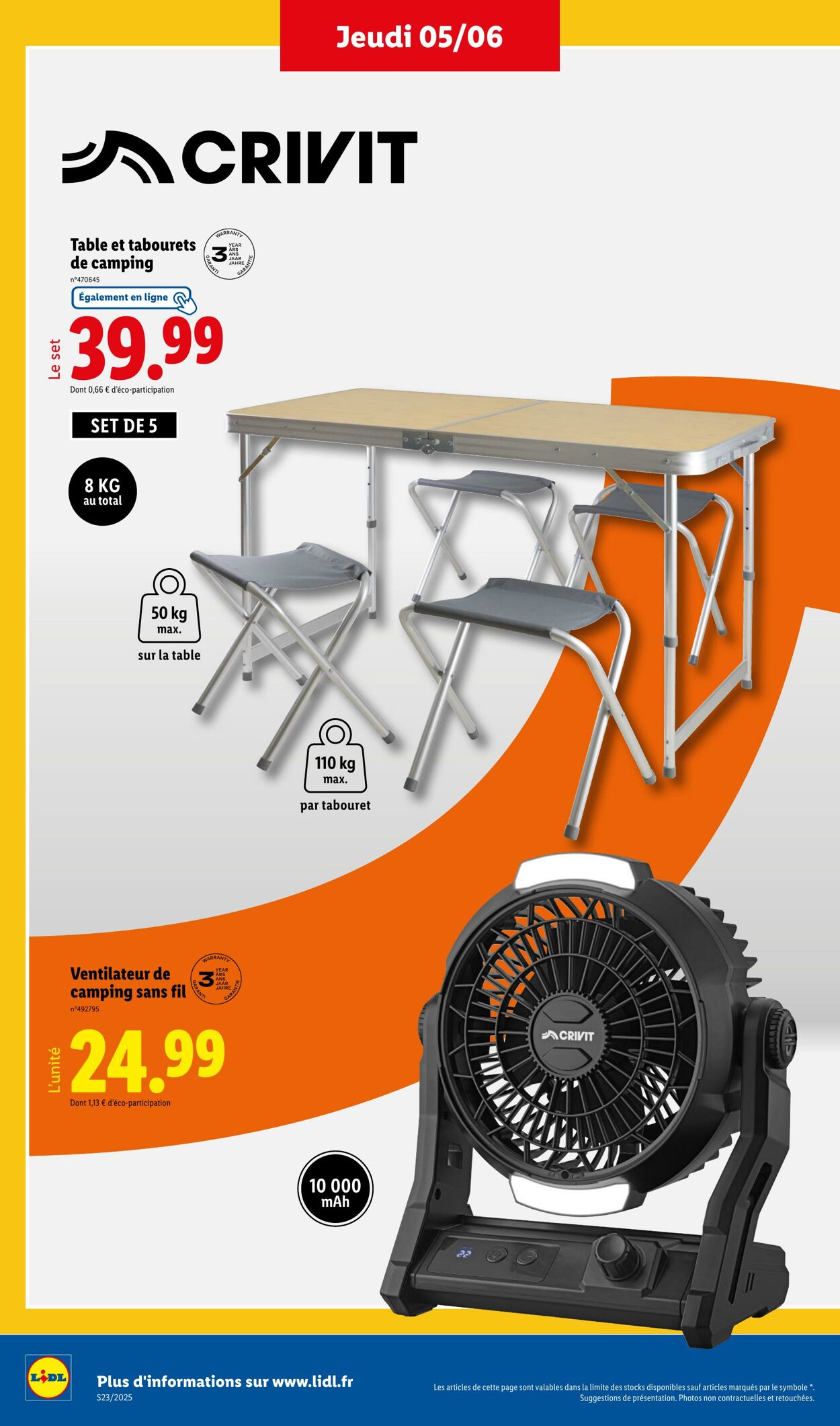 Catalogue Lidl 05.06.2025 - 09.06.2025