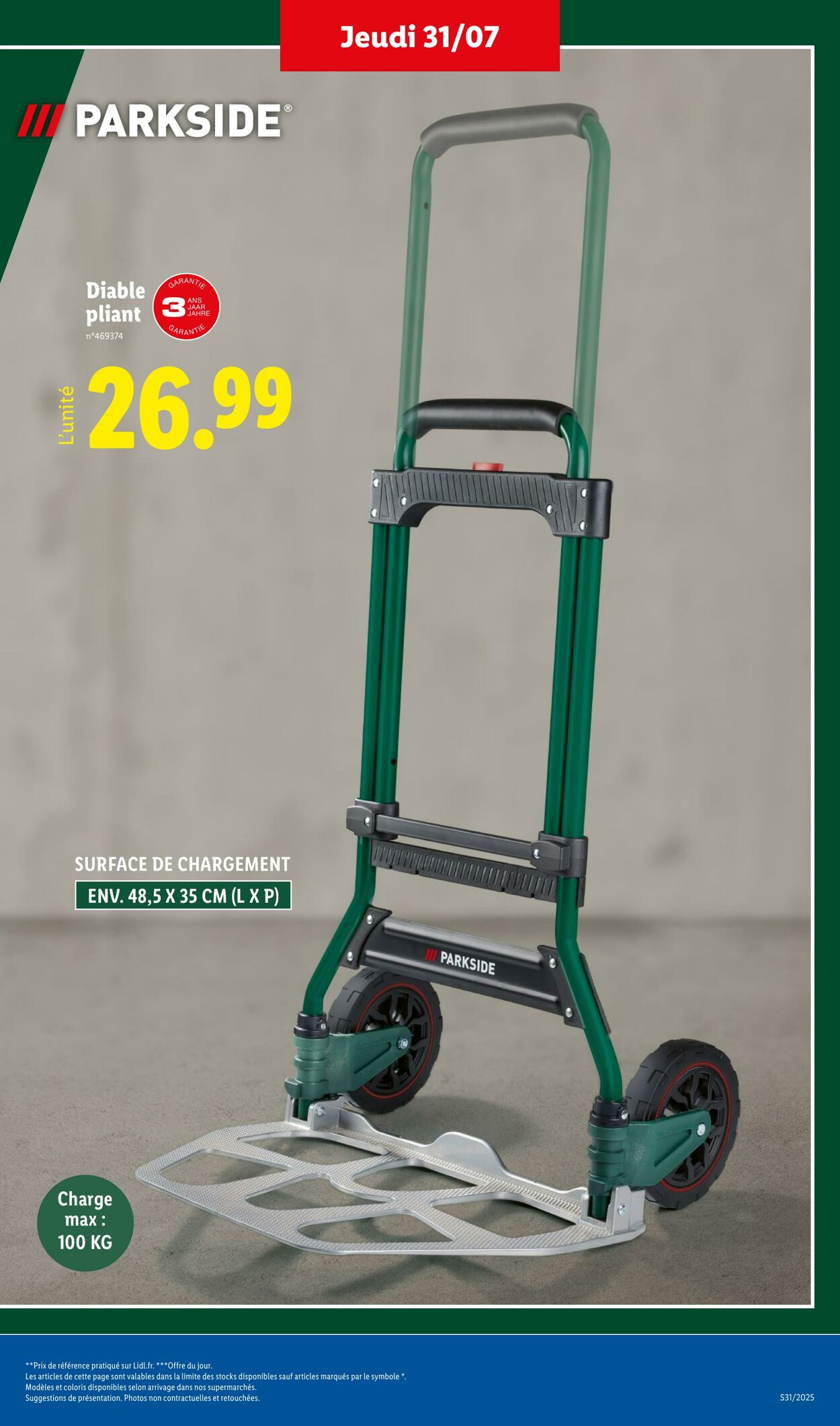 Catalogue Lidl 31.07.2025 - 04.08.2025