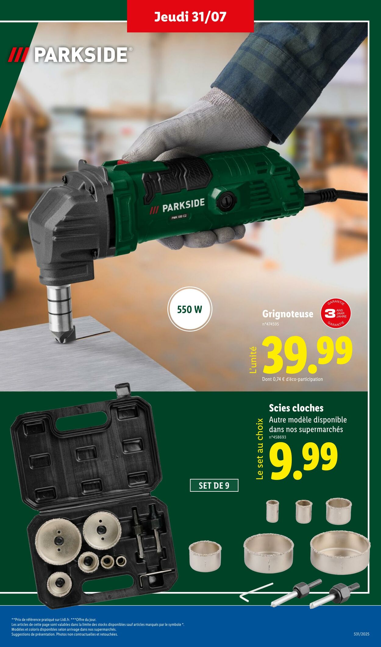 Catalogue Lidl 31.07.2025 - 04.08.2025