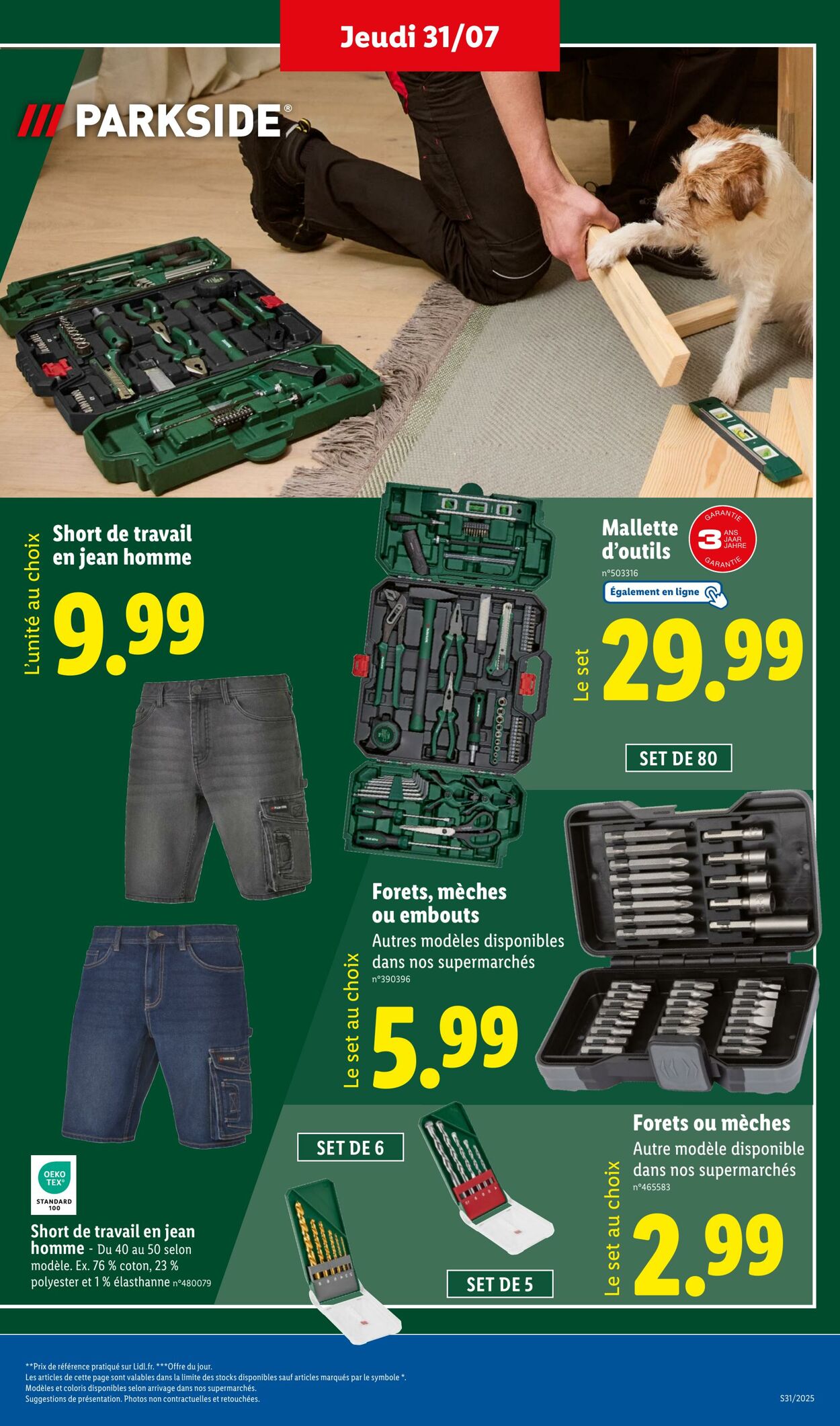 Catalogue Lidl 31.07.2025 - 04.08.2025