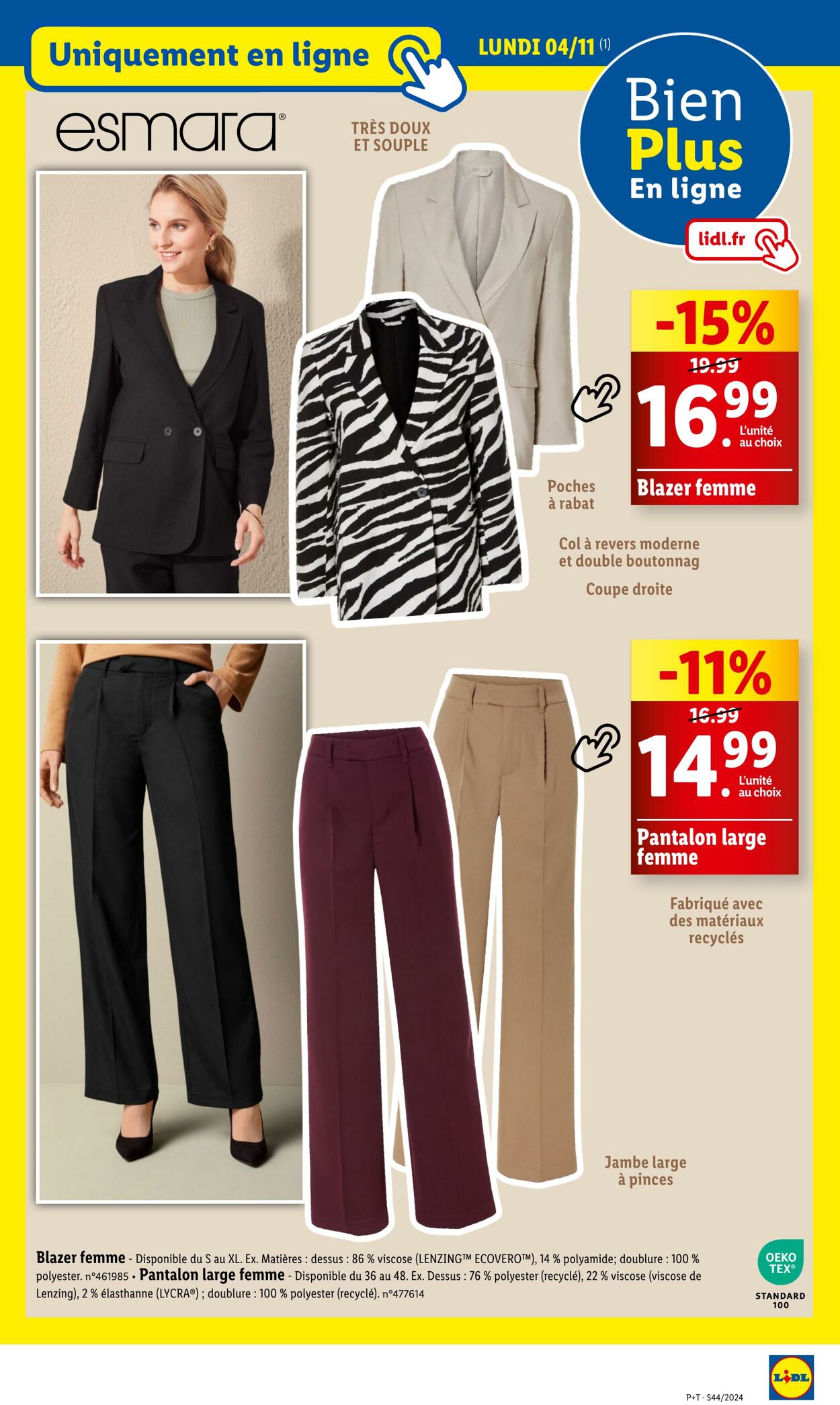 Catalogue Lidl 04.11.2024 - 07.11.2024