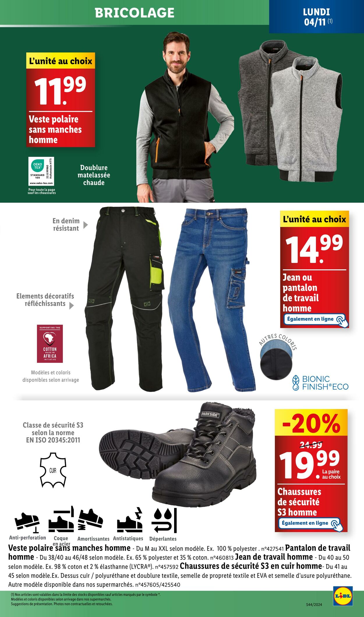 Catalogue Lidl 04.11.2024 - 07.11.2024