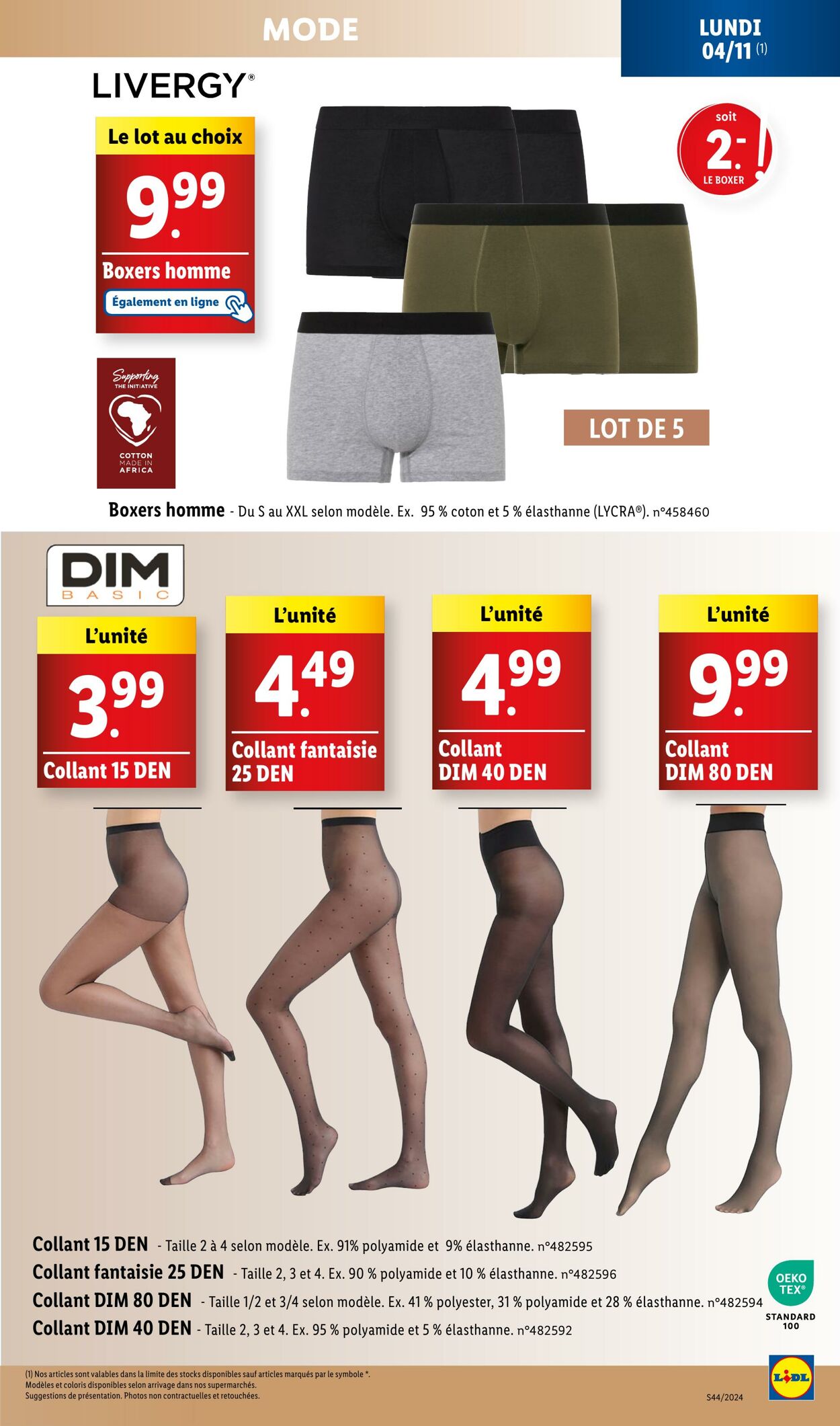 Catalogue Lidl 04.11.2024 - 07.11.2024