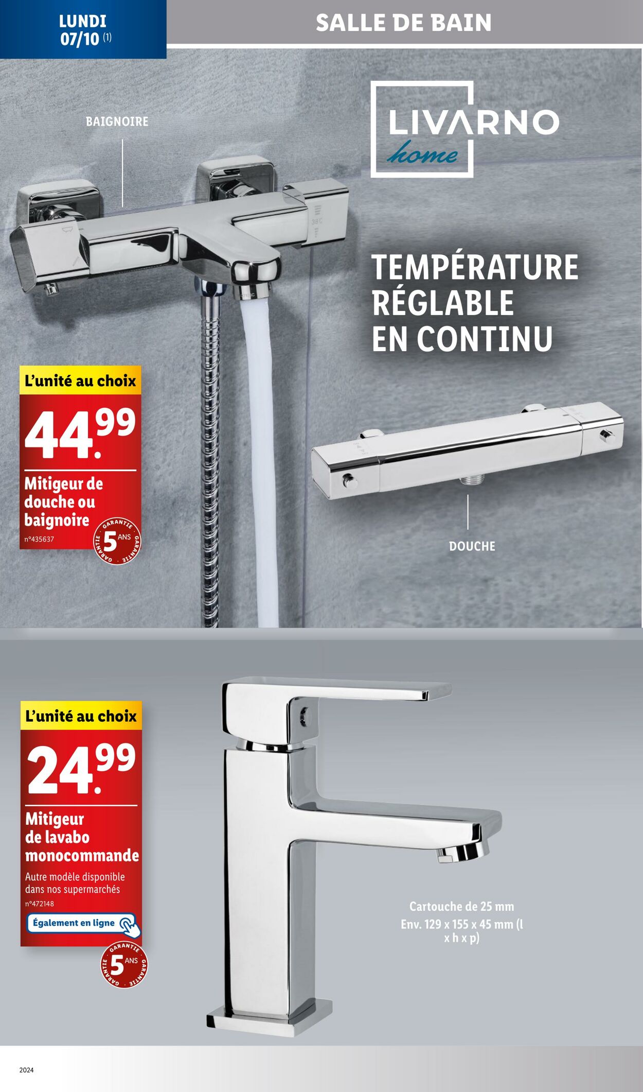 Catalogue Lidl 03.10.2024 - 07.10.2024