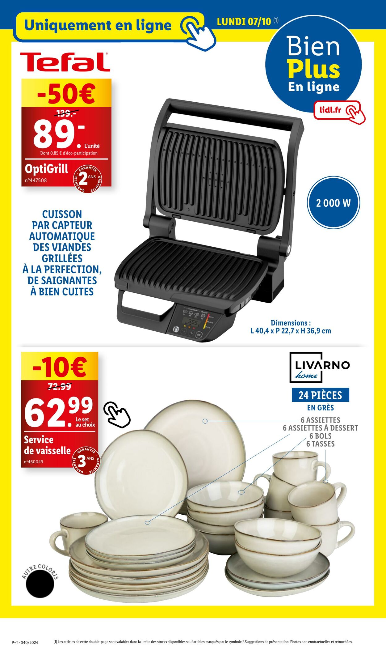 Catalogue Lidl 03.10.2024 - 07.10.2024