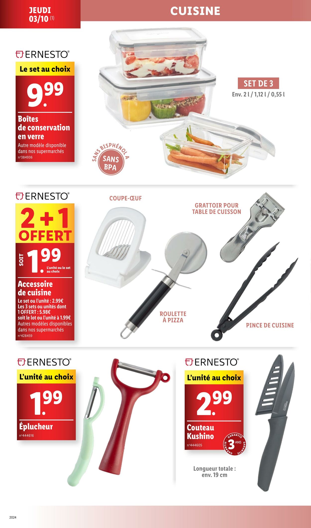 Catalogue Lidl 03.10.2024 - 07.10.2024