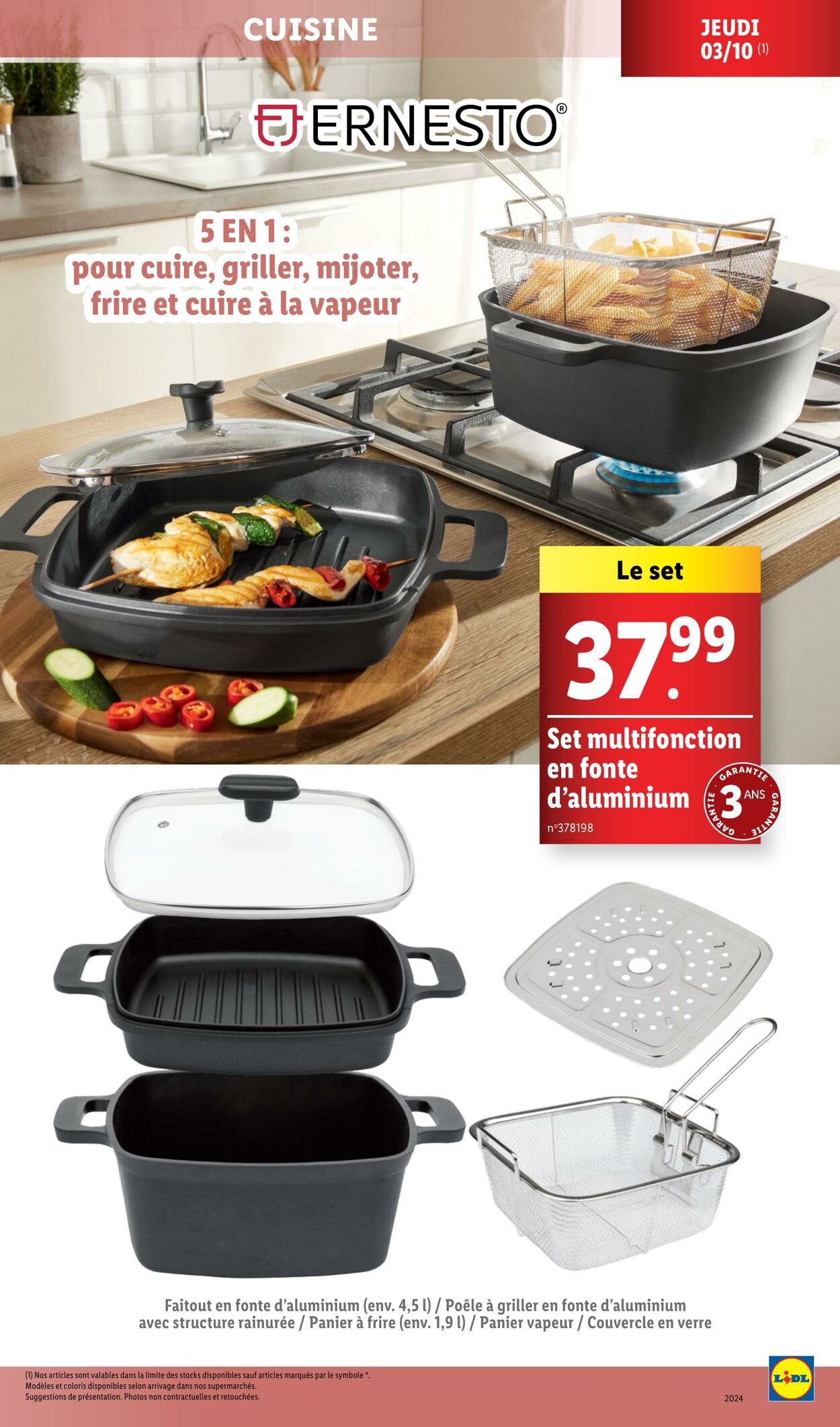 Catalogue Lidl 03.10.2024 - 07.10.2024