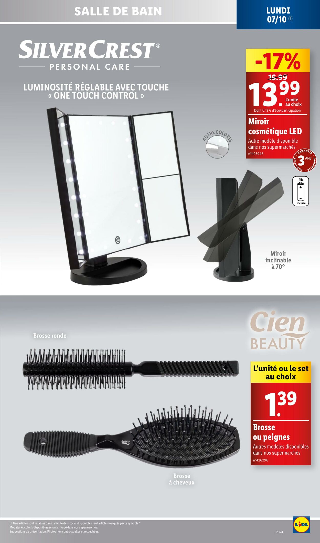 Catalogue Lidl 03.10.2024 - 07.10.2024