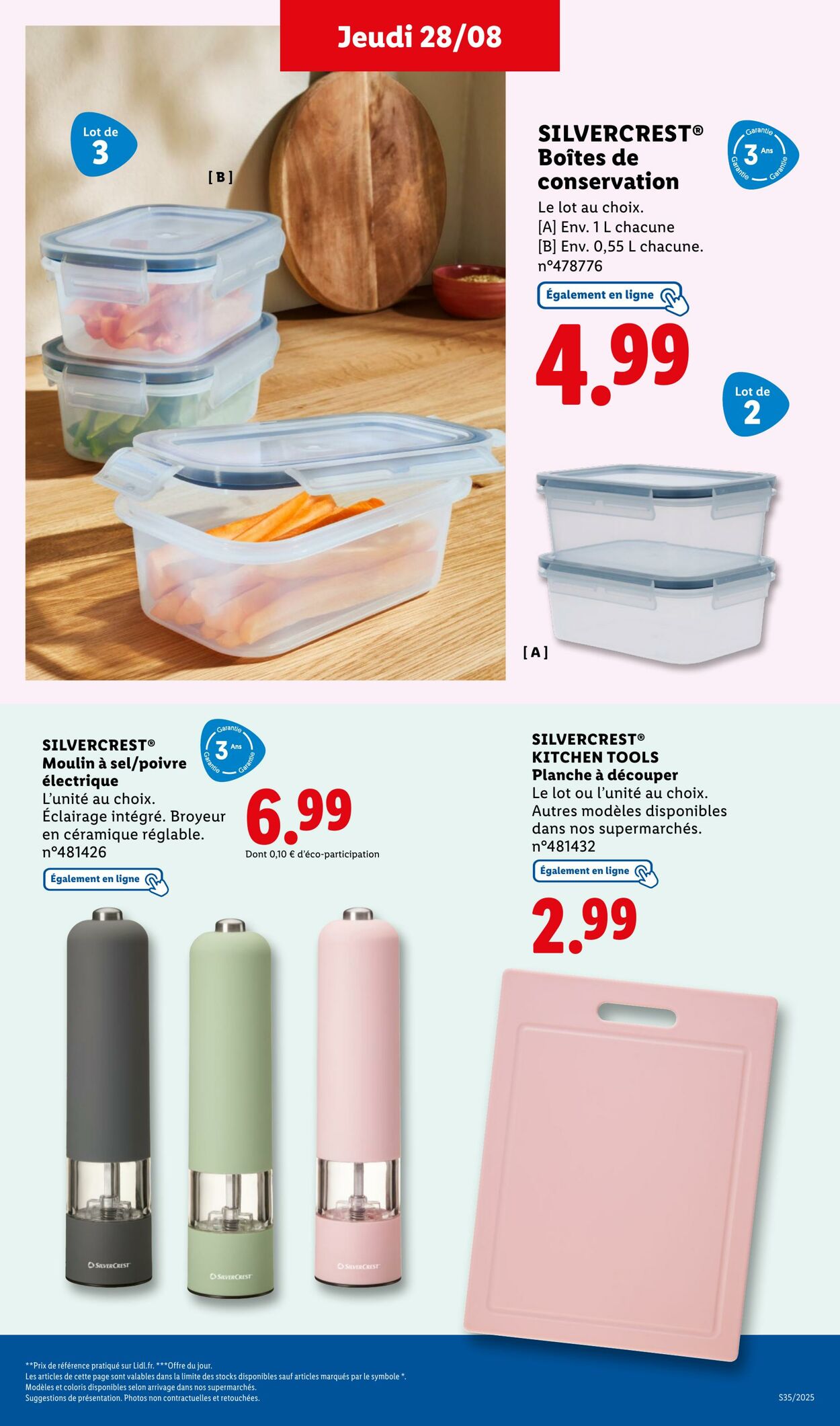 Catalogue Lidl 25.08.2025 - 28.08.2025