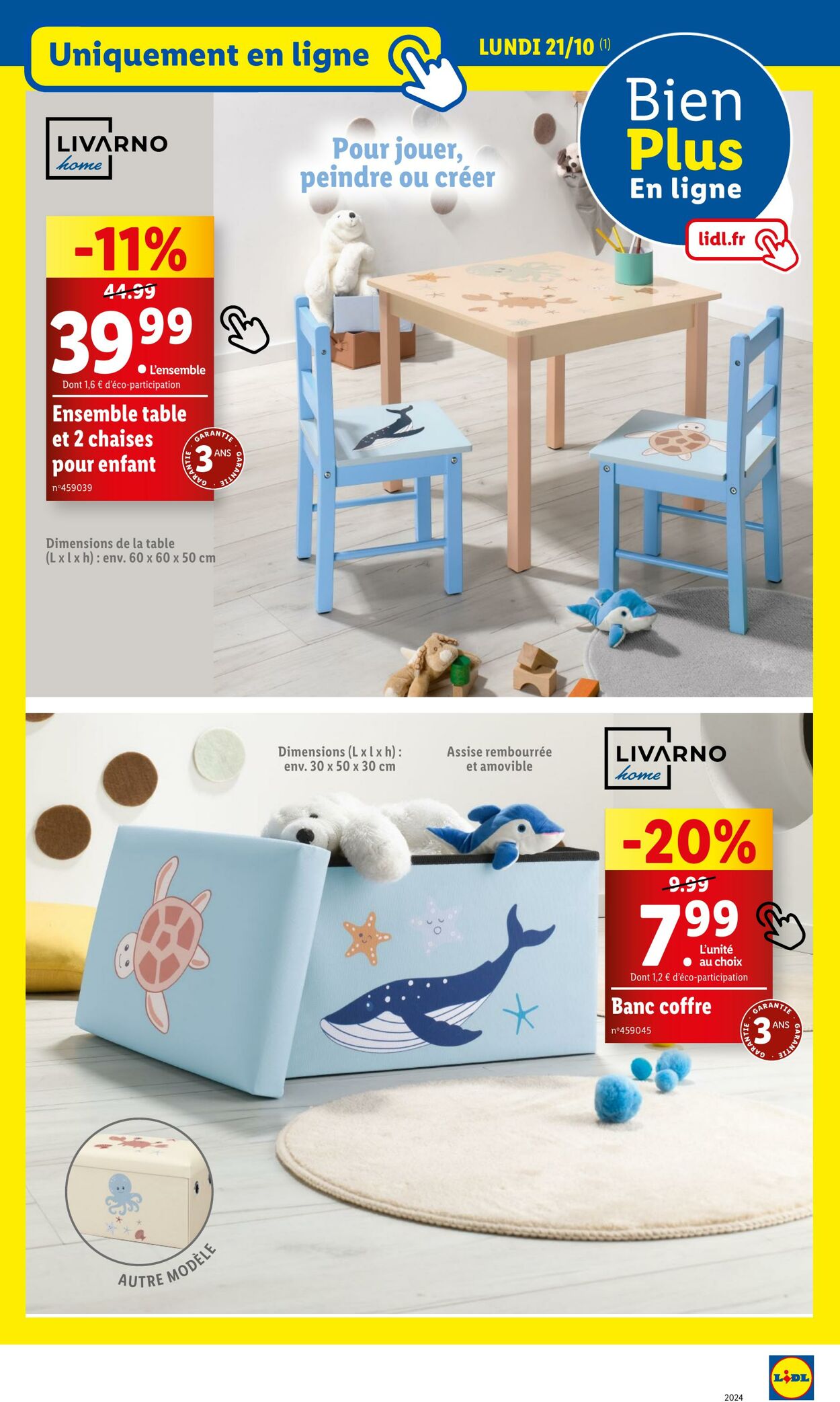 Catalogue Lidl 21.10.2024 - 24.10.2024