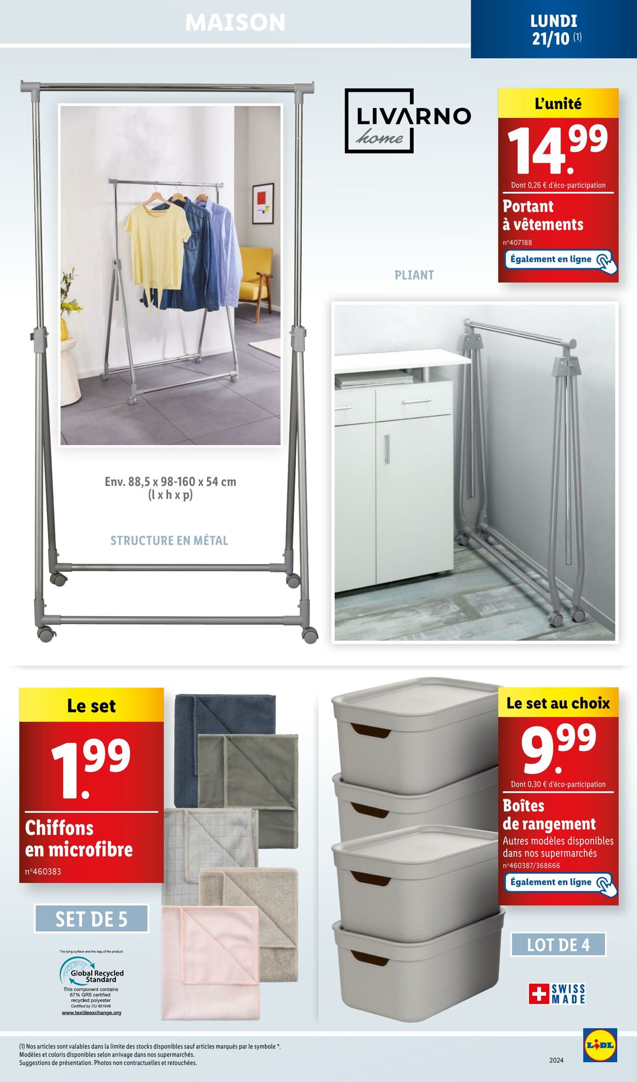 Catalogue Lidl 21.10.2024 - 24.10.2024