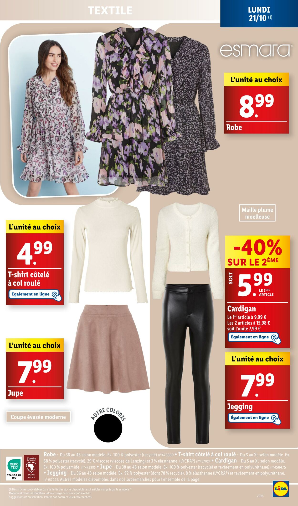 Catalogue Lidl 21.10.2024 - 24.10.2024