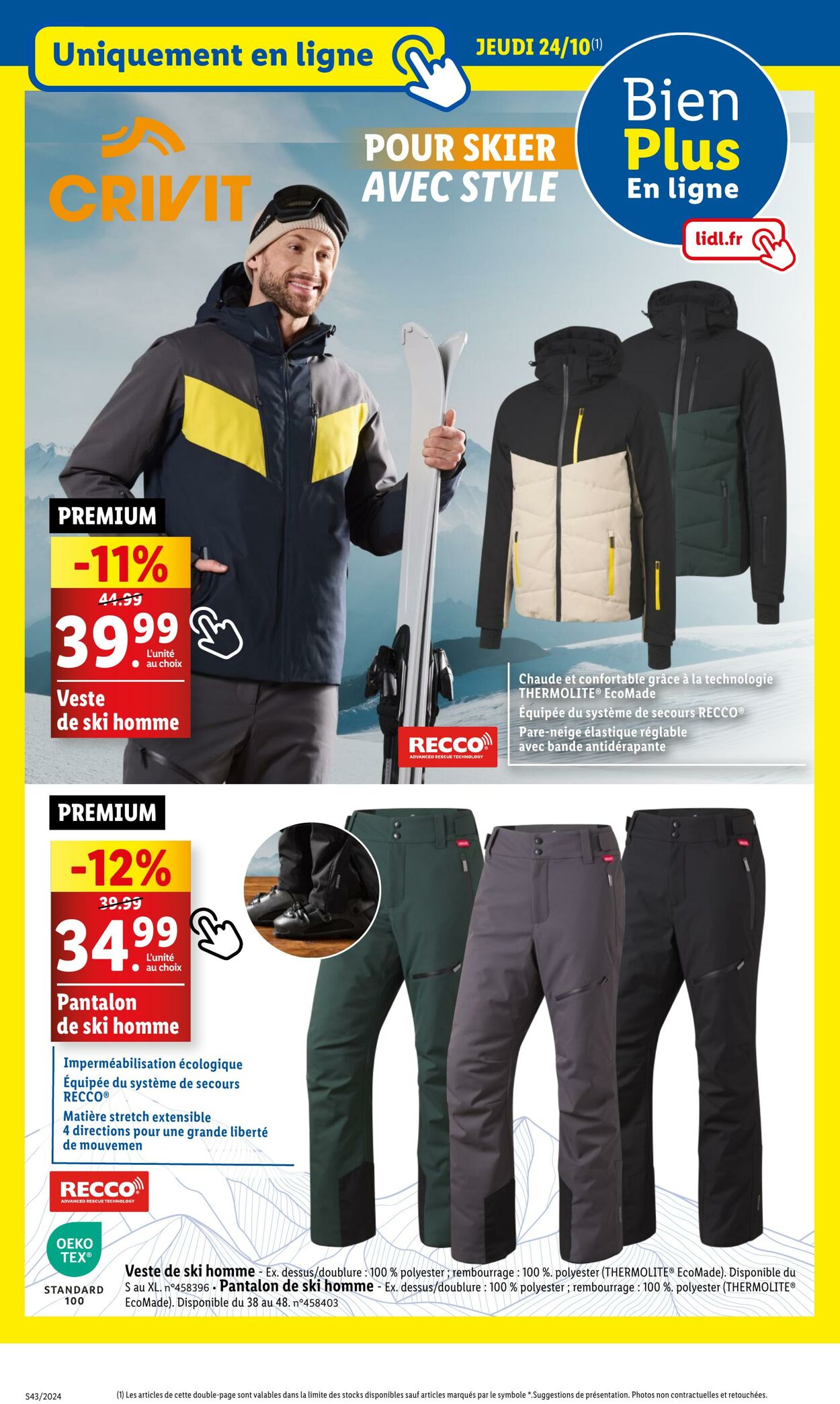 Catalogue Lidl 21.10.2024 - 24.10.2024