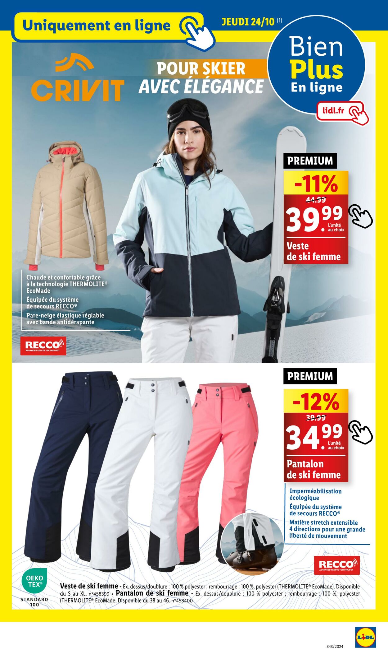 Catalogue Lidl 21.10.2024 - 24.10.2024