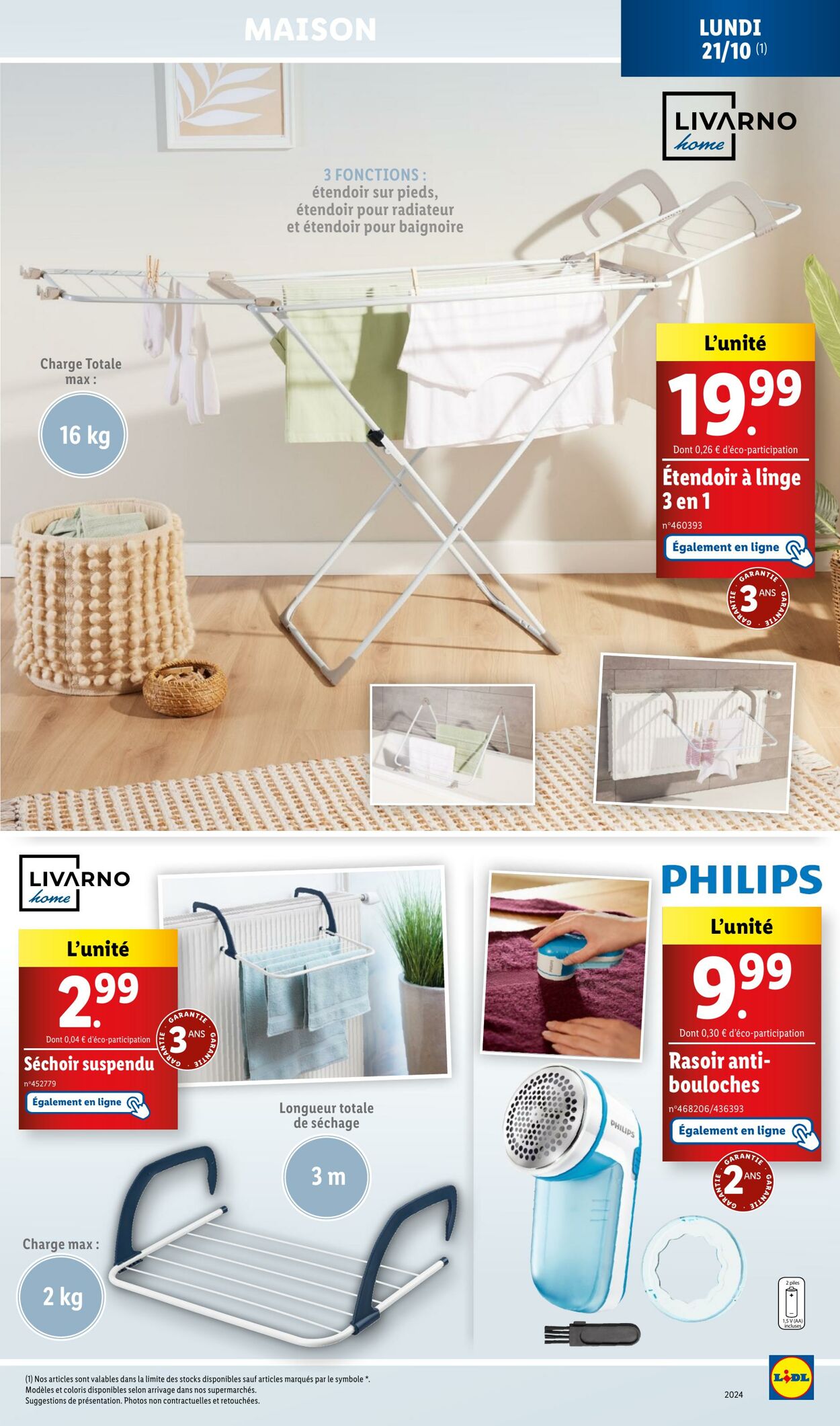 Catalogue Lidl 21.10.2024 - 24.10.2024