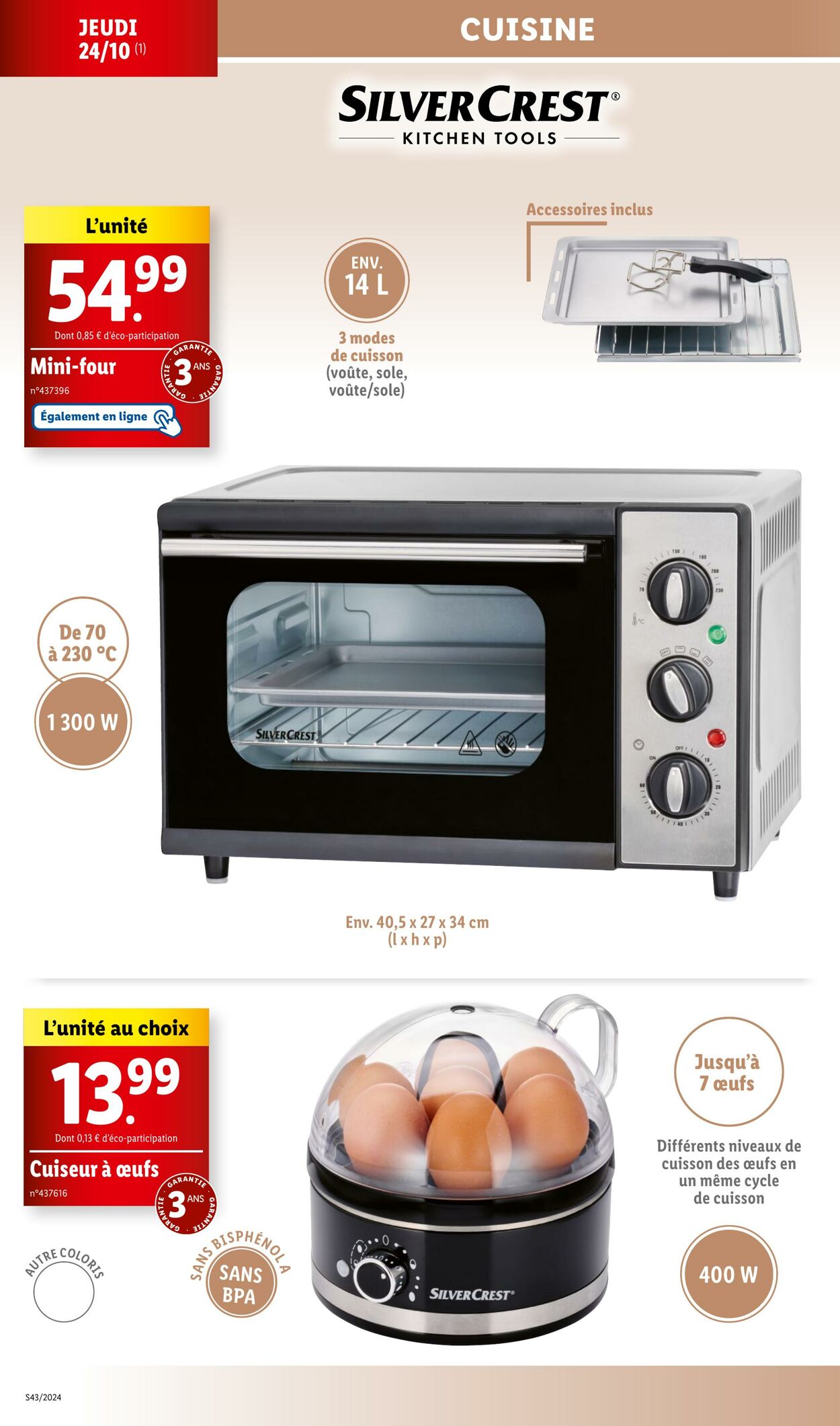 Catalogue Lidl 21.10.2024 - 24.10.2024