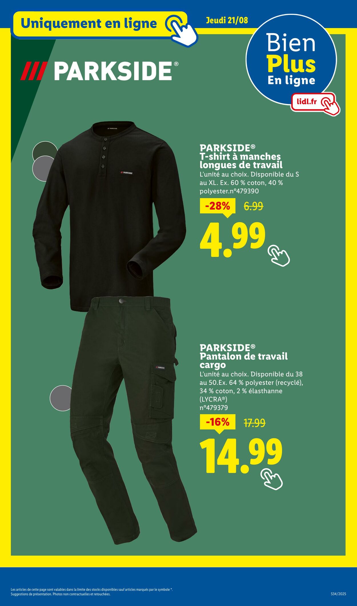 Catalogue Lidl 18.08.2025 - 21.08.2025