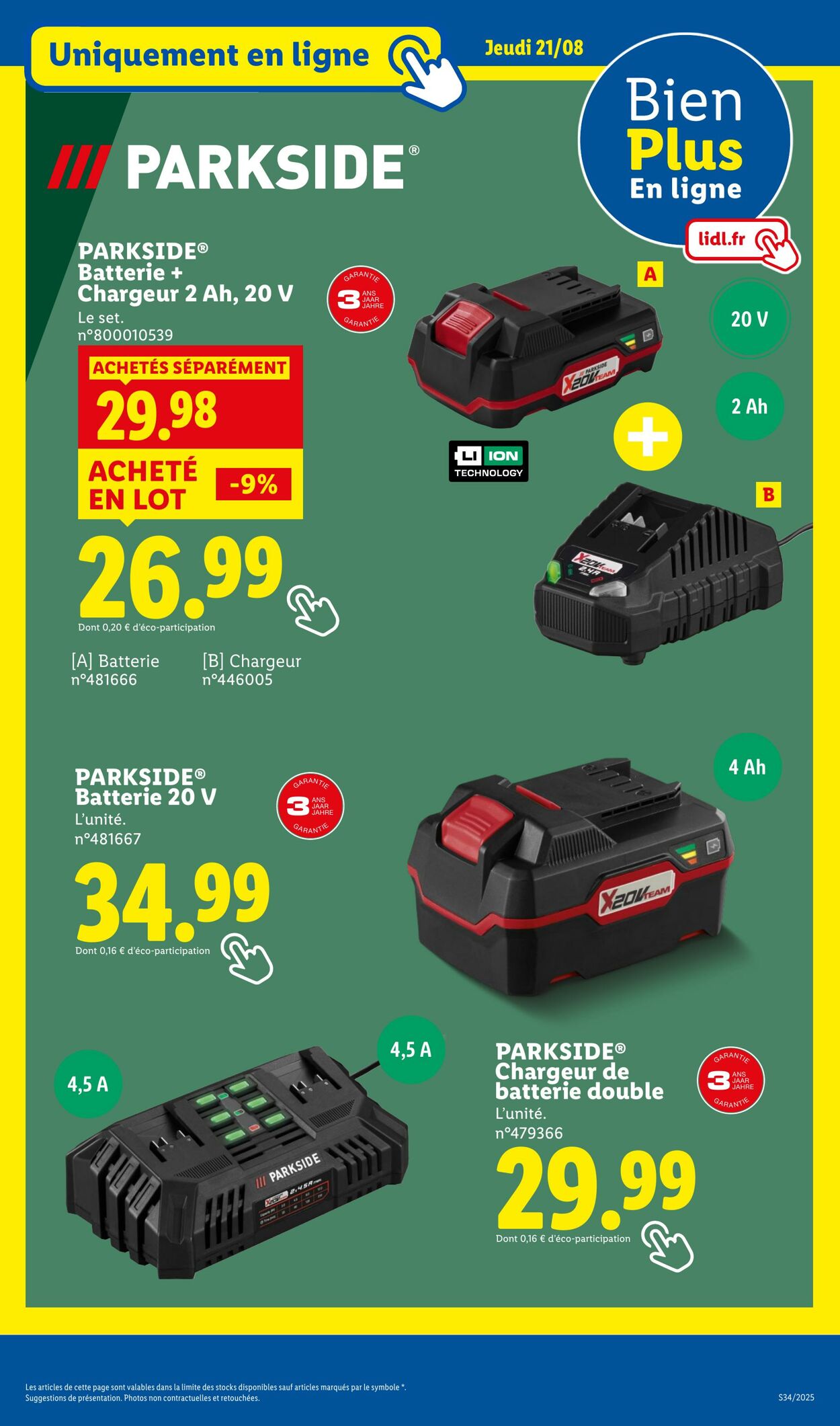 Catalogue Lidl 18.08.2025 - 21.08.2025