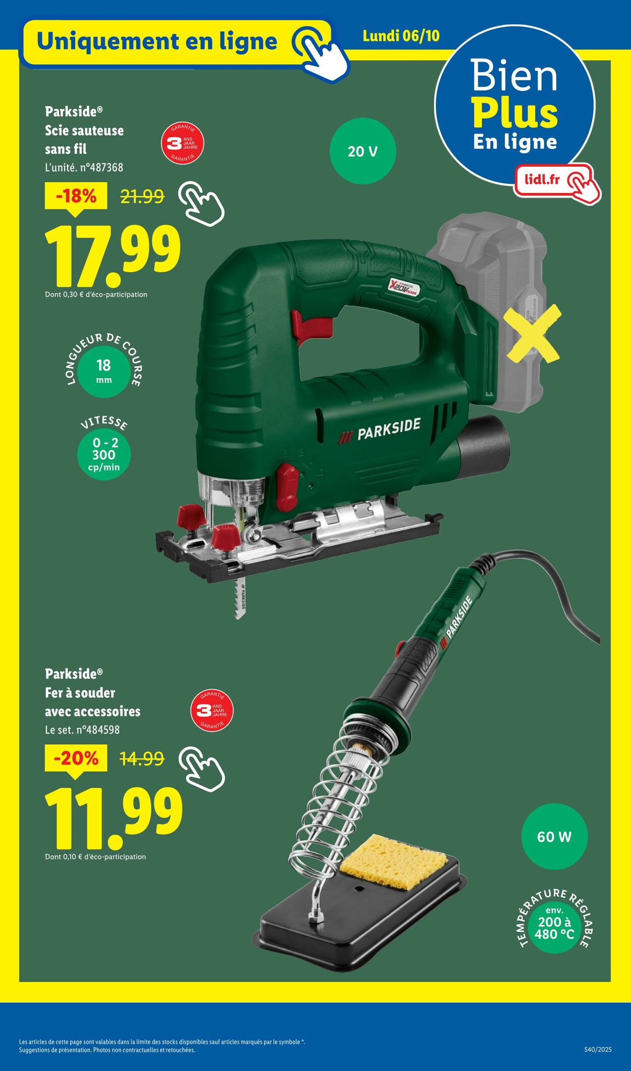 Catalogue Lidl 02.10.2025 - 06.10.2025