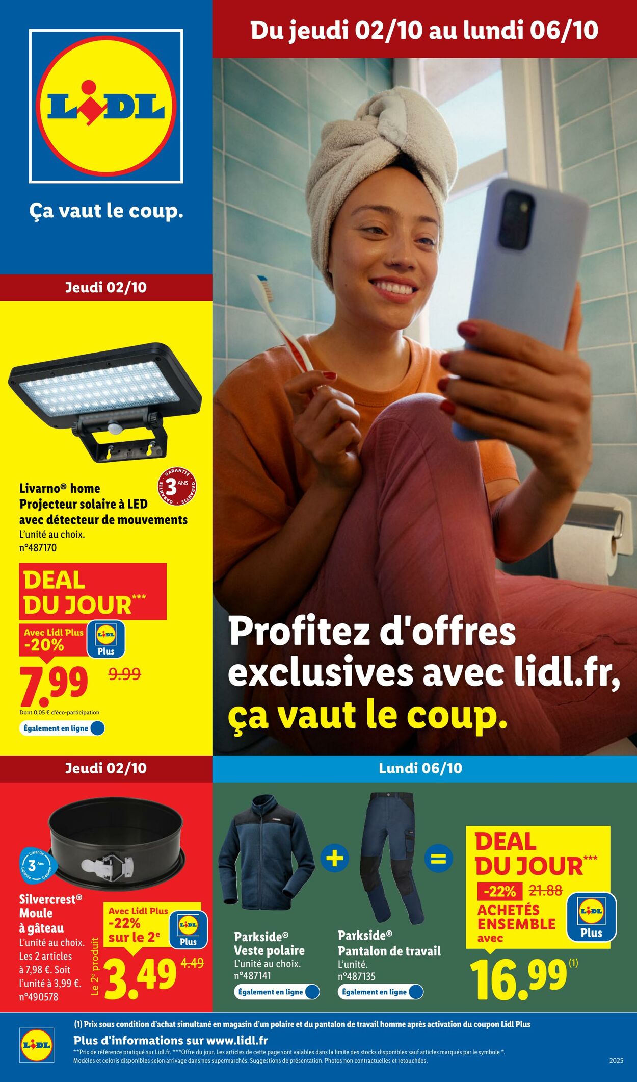 Catalogue Lidl 02.10.2025 - 06.10.2025
