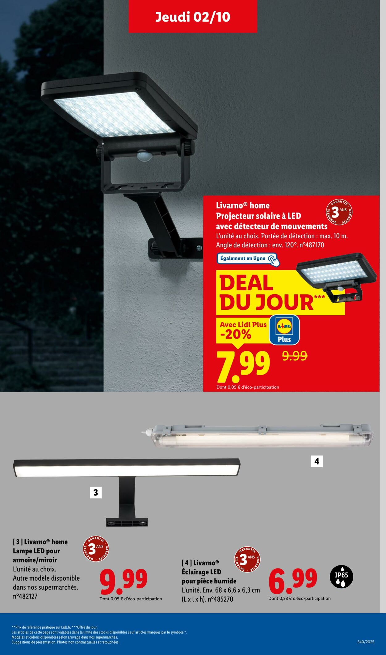 Catalogue Lidl 02.10.2025 - 06.10.2025