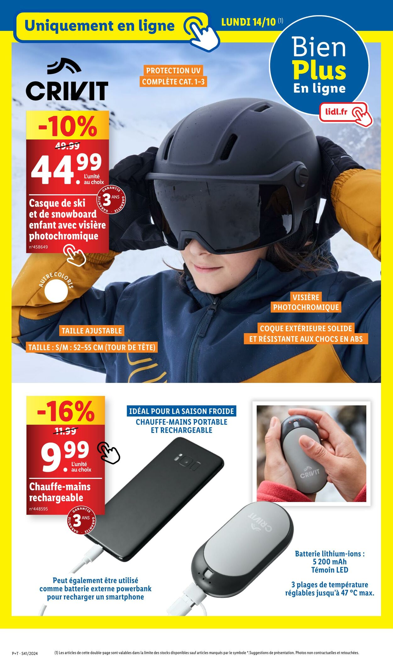 Catalogue Lidl 14.10.2024 - 17.10.2024