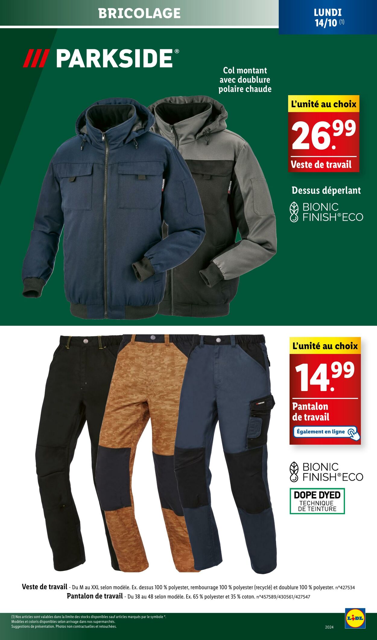 Catalogue Lidl 14.10.2024 - 17.10.2024