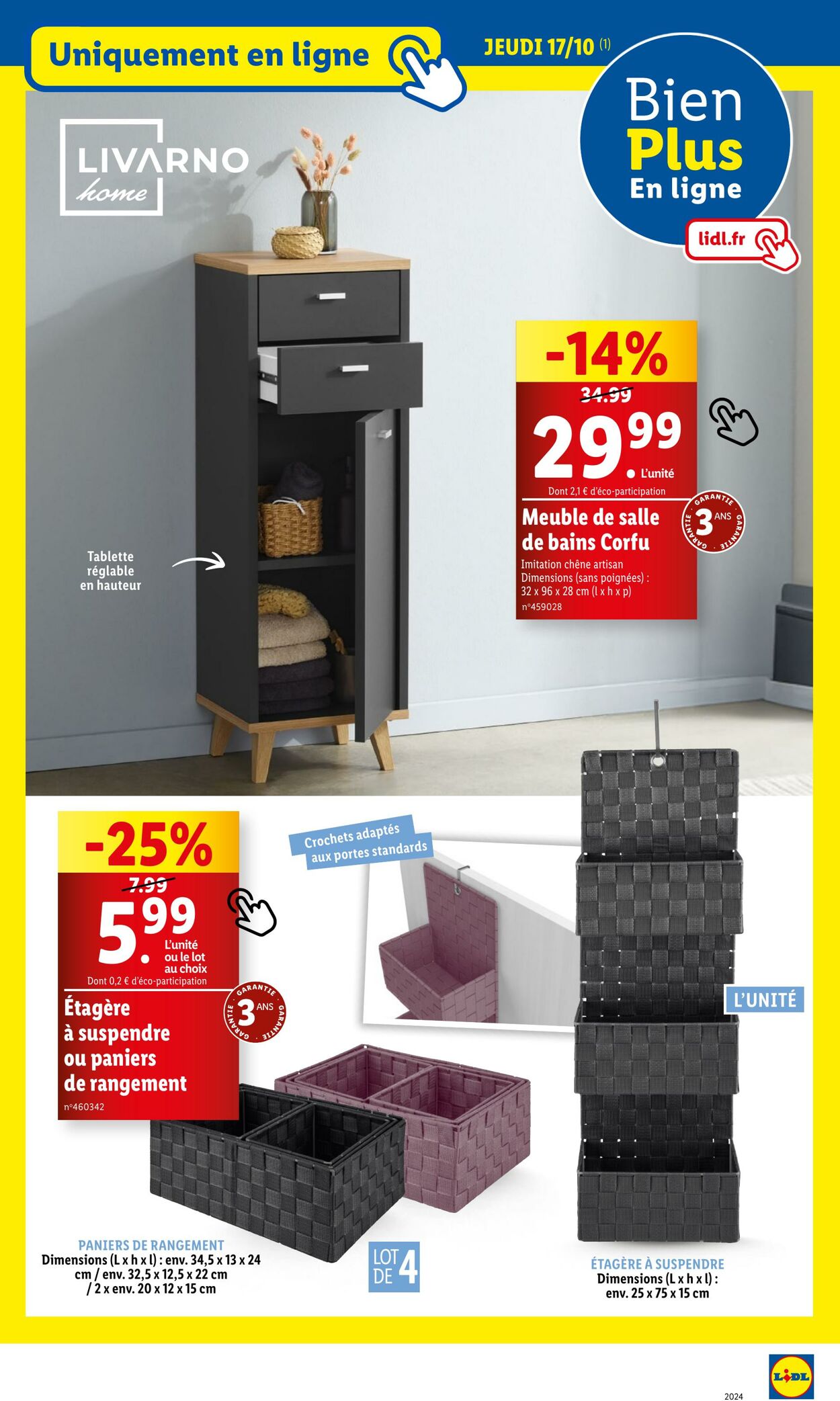 Catalogue Lidl 14.10.2024 - 17.10.2024