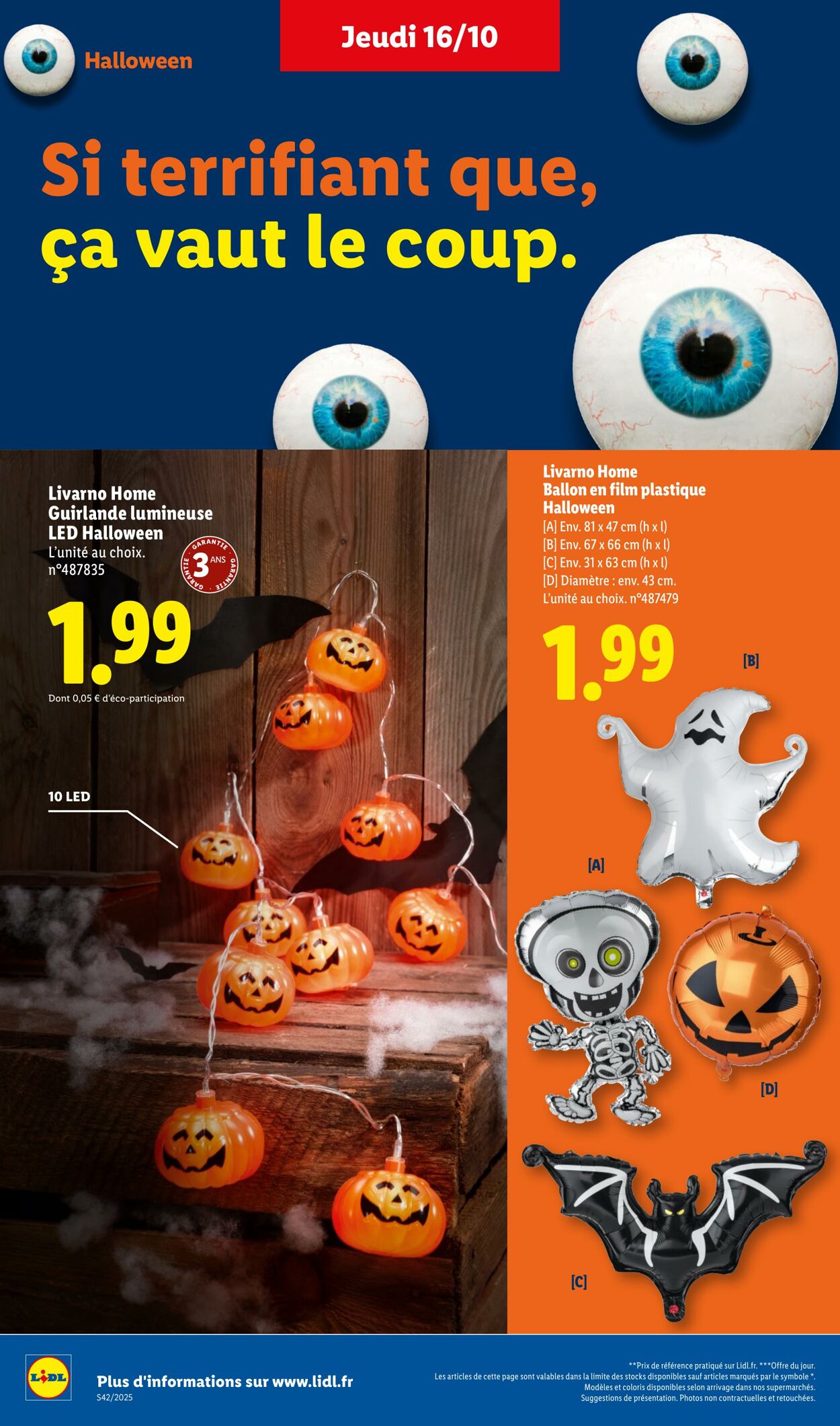 Catalogue Lidl 13.10.2025 - 16.10.2025