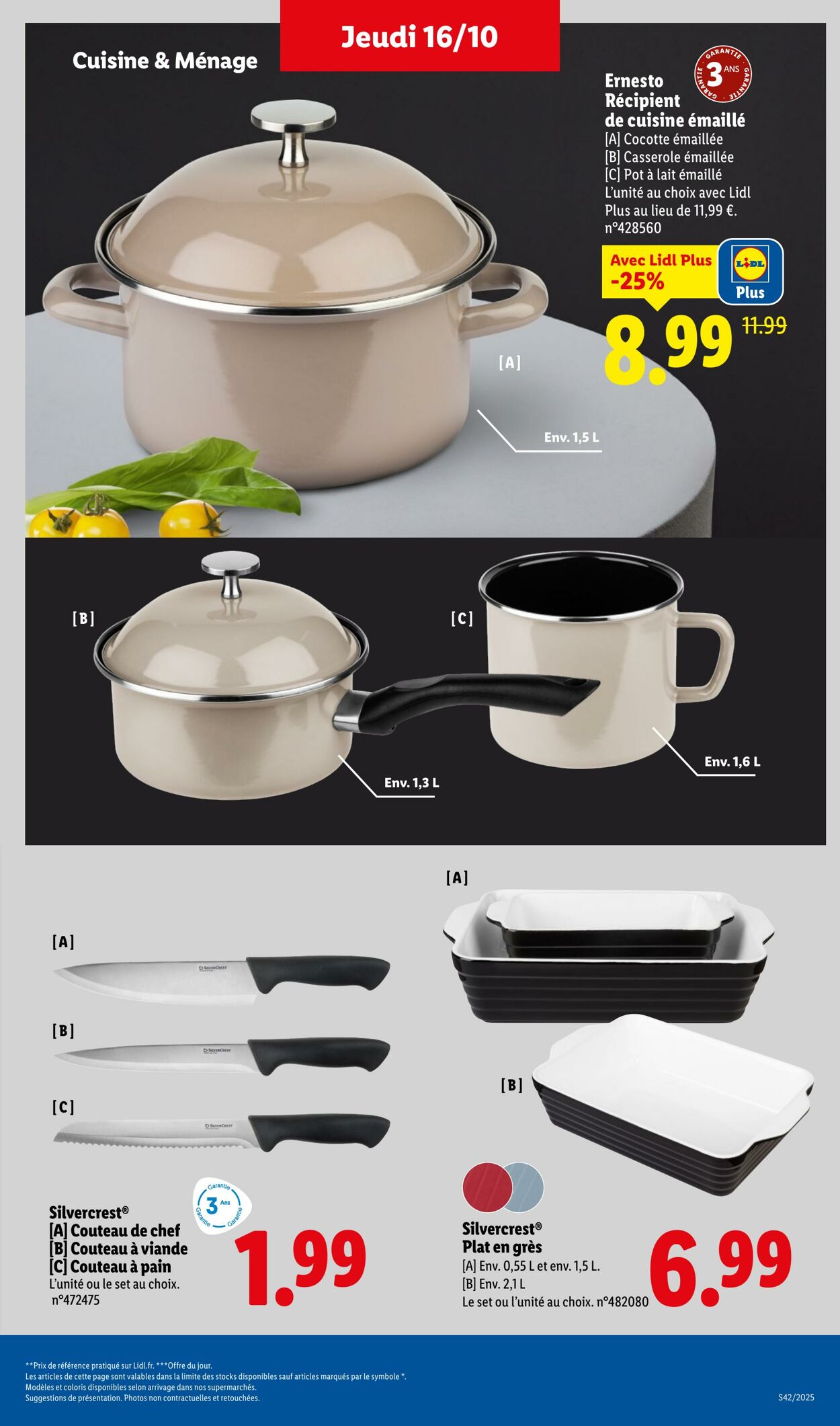 Catalogue Lidl 13.10.2025 - 16.10.2025