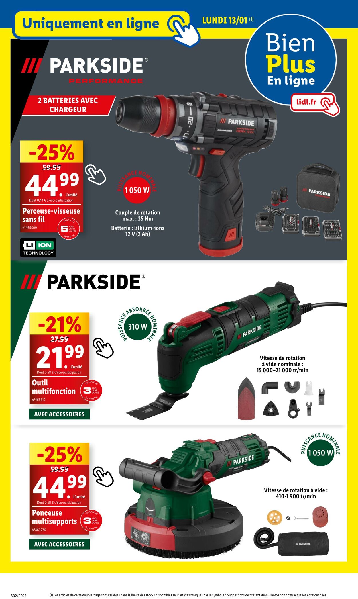 Catalogue Lidl 13.01.2025 - 16.01.2025