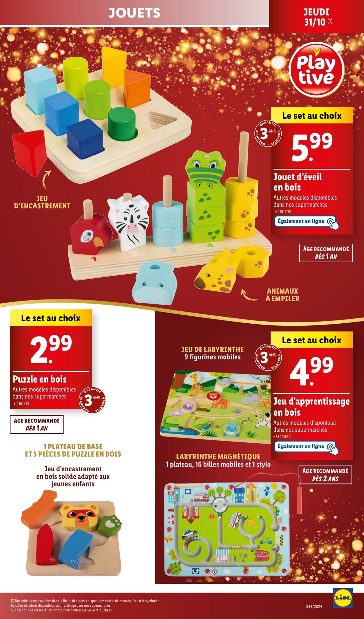 Catalogue Lidl 31.10.2024 - 04.11.2024