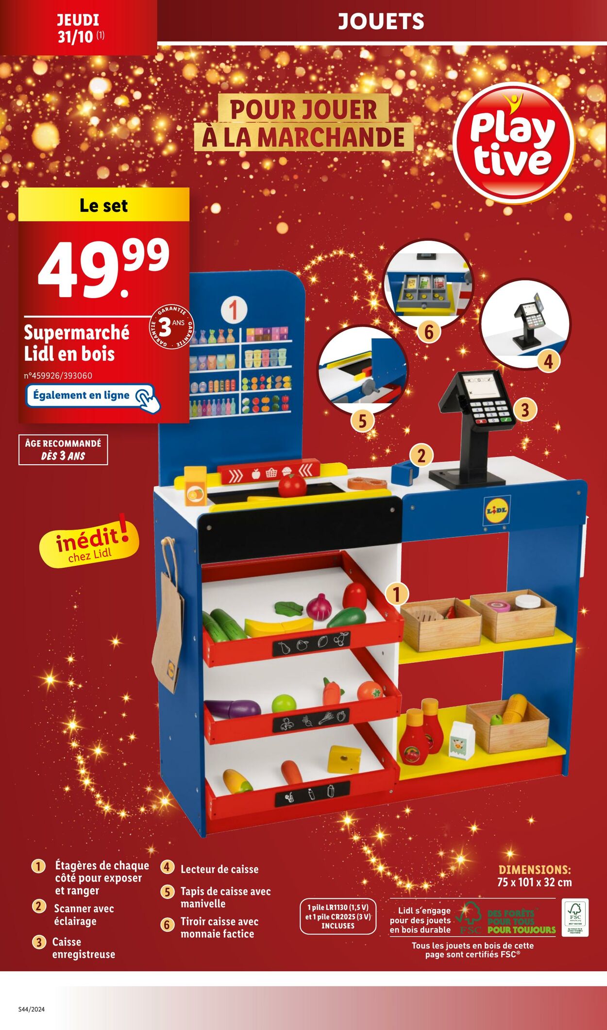 Catalogue Lidl 31.10.2024 - 04.11.2024