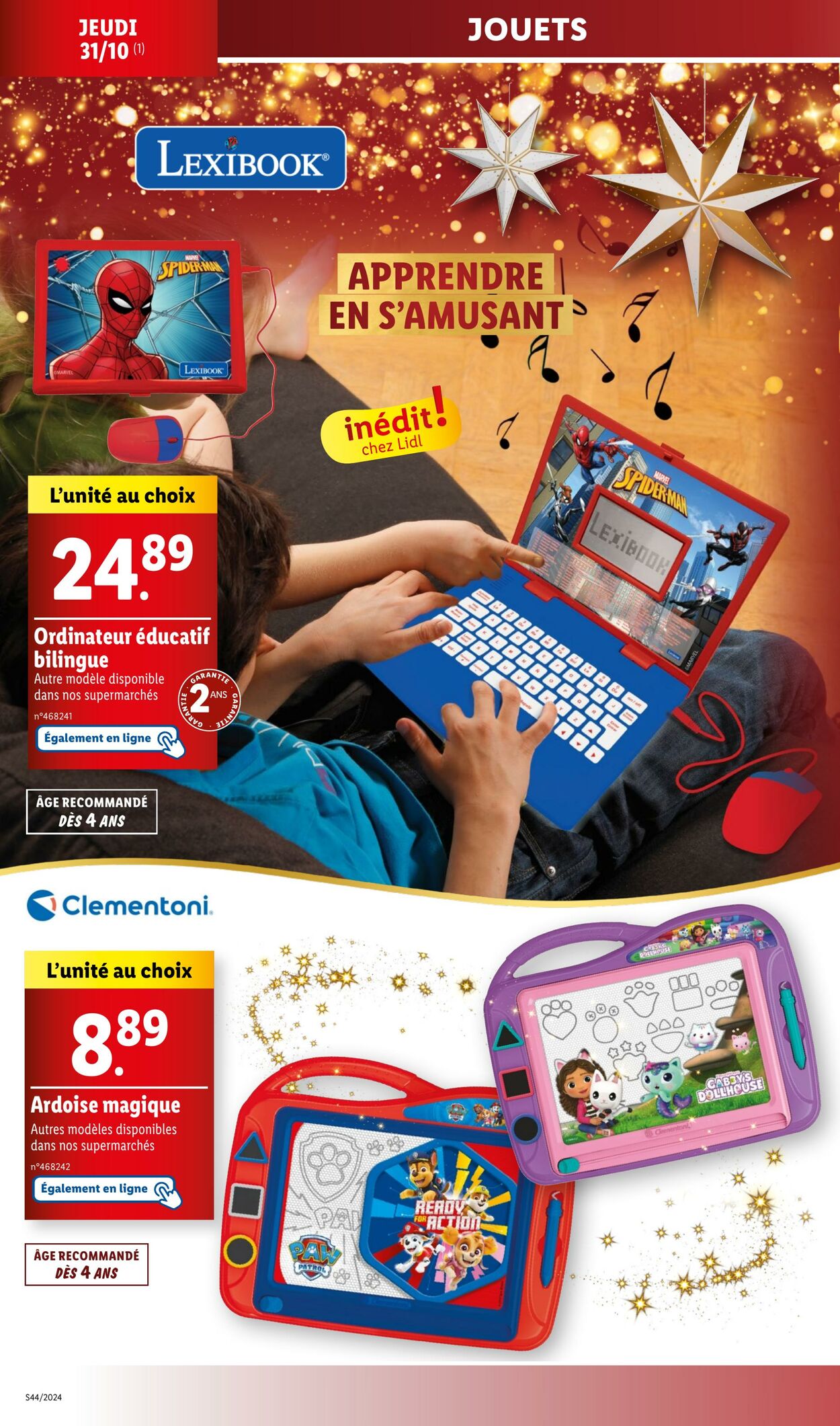 Catalogue Lidl 31.10.2024 - 04.11.2024