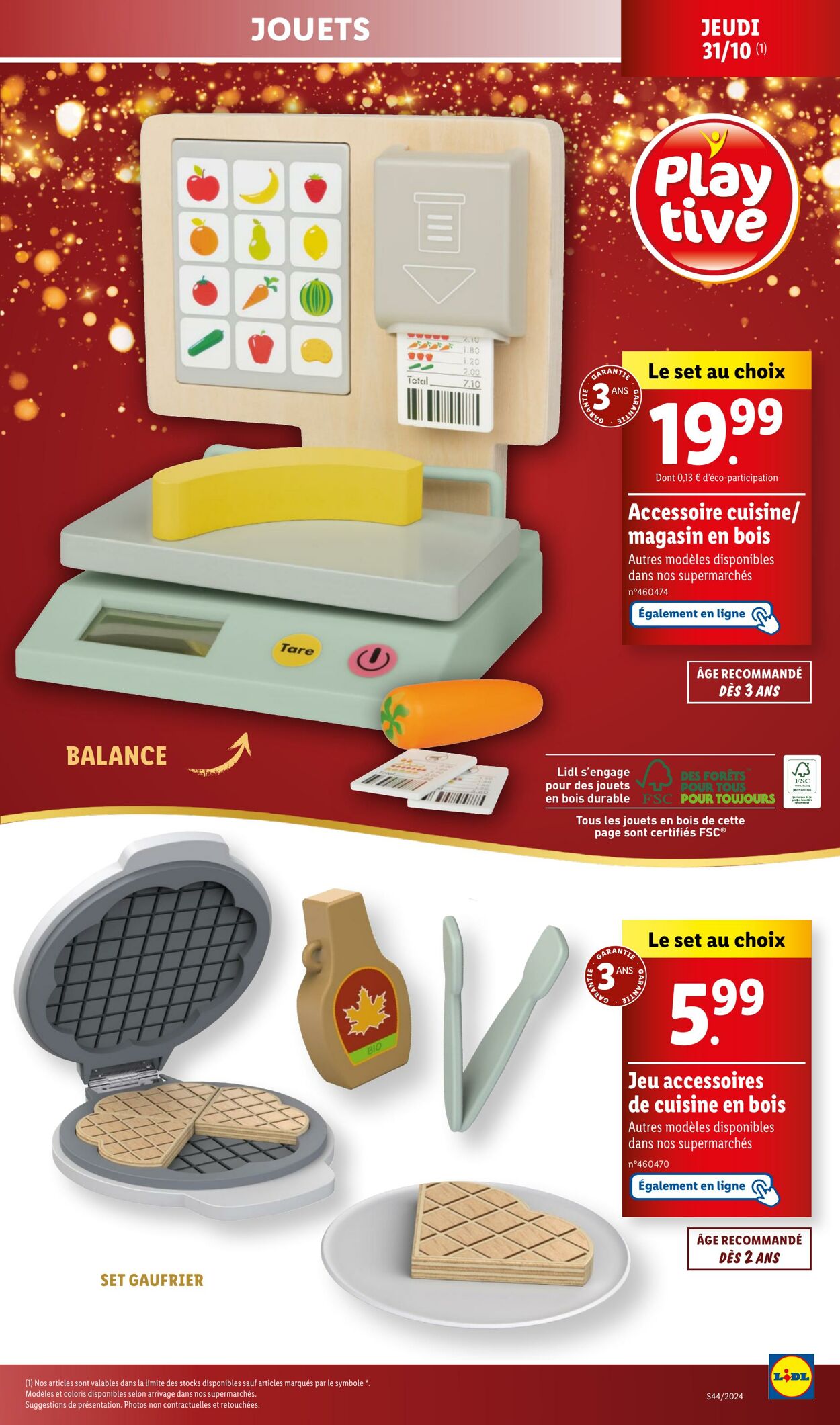 Catalogue Lidl 31.10.2024 - 04.11.2024