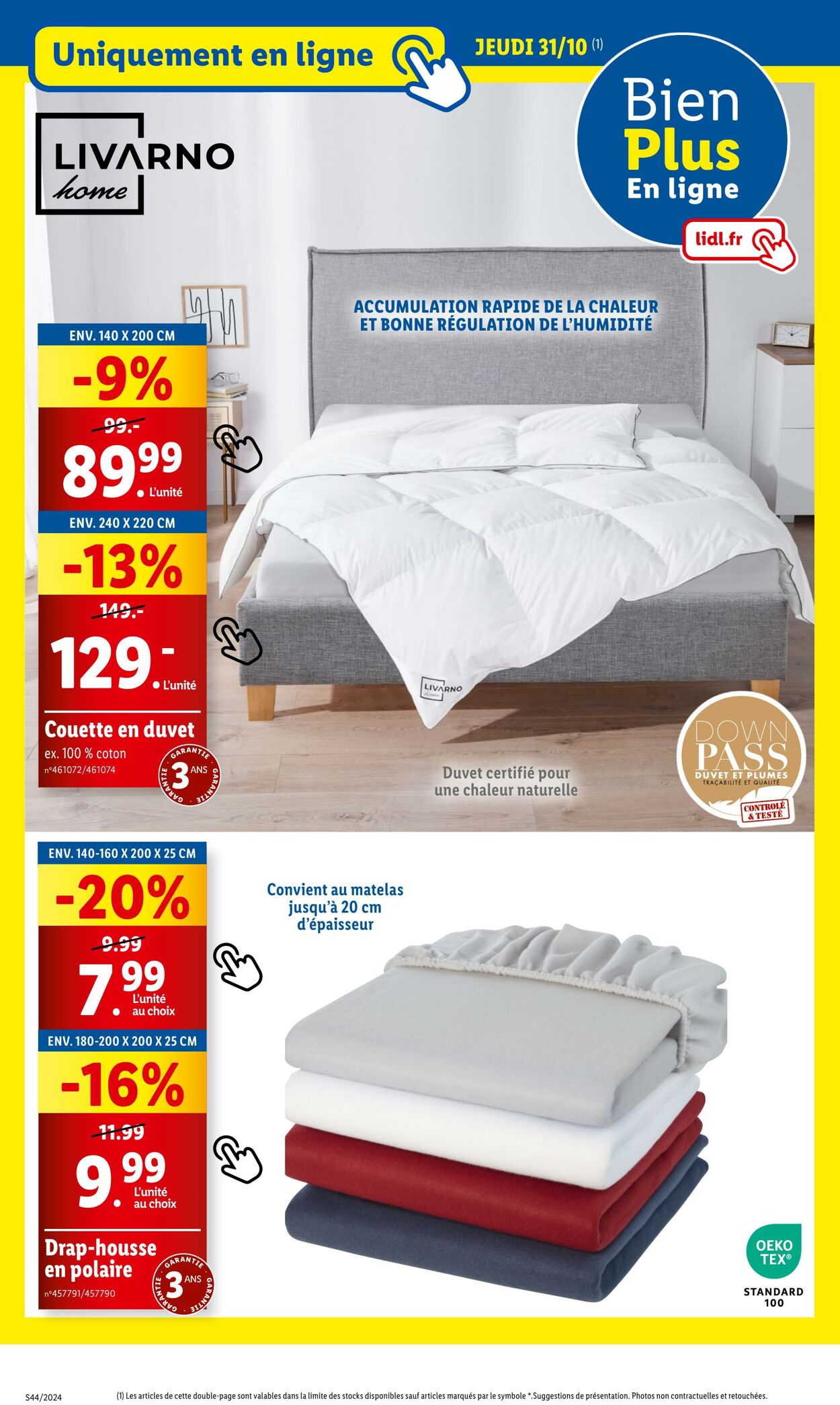 Catalogue Lidl 31.10.2024 - 04.11.2024