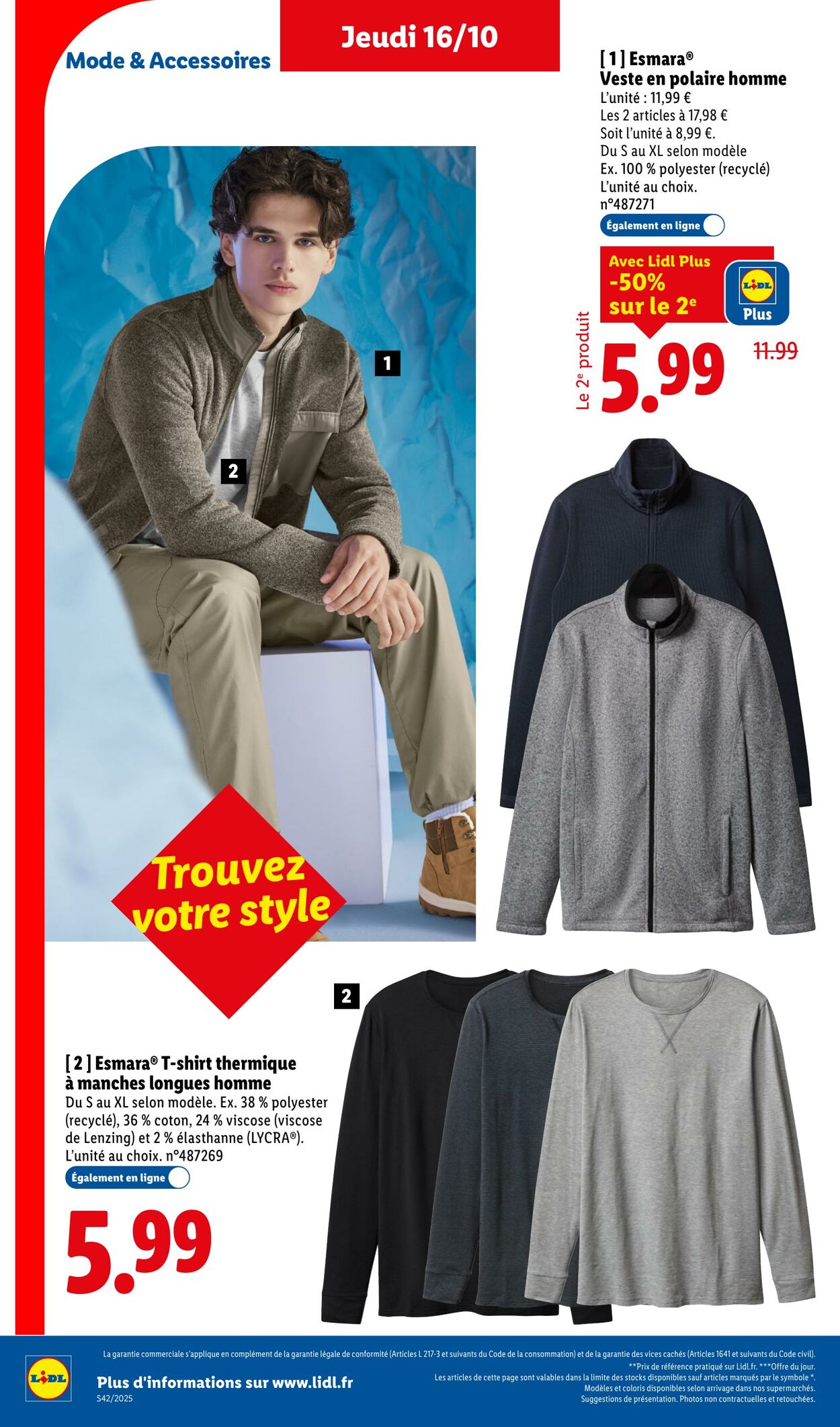 Catalogue Lidl 16.10.2025 - 20.10.2025
