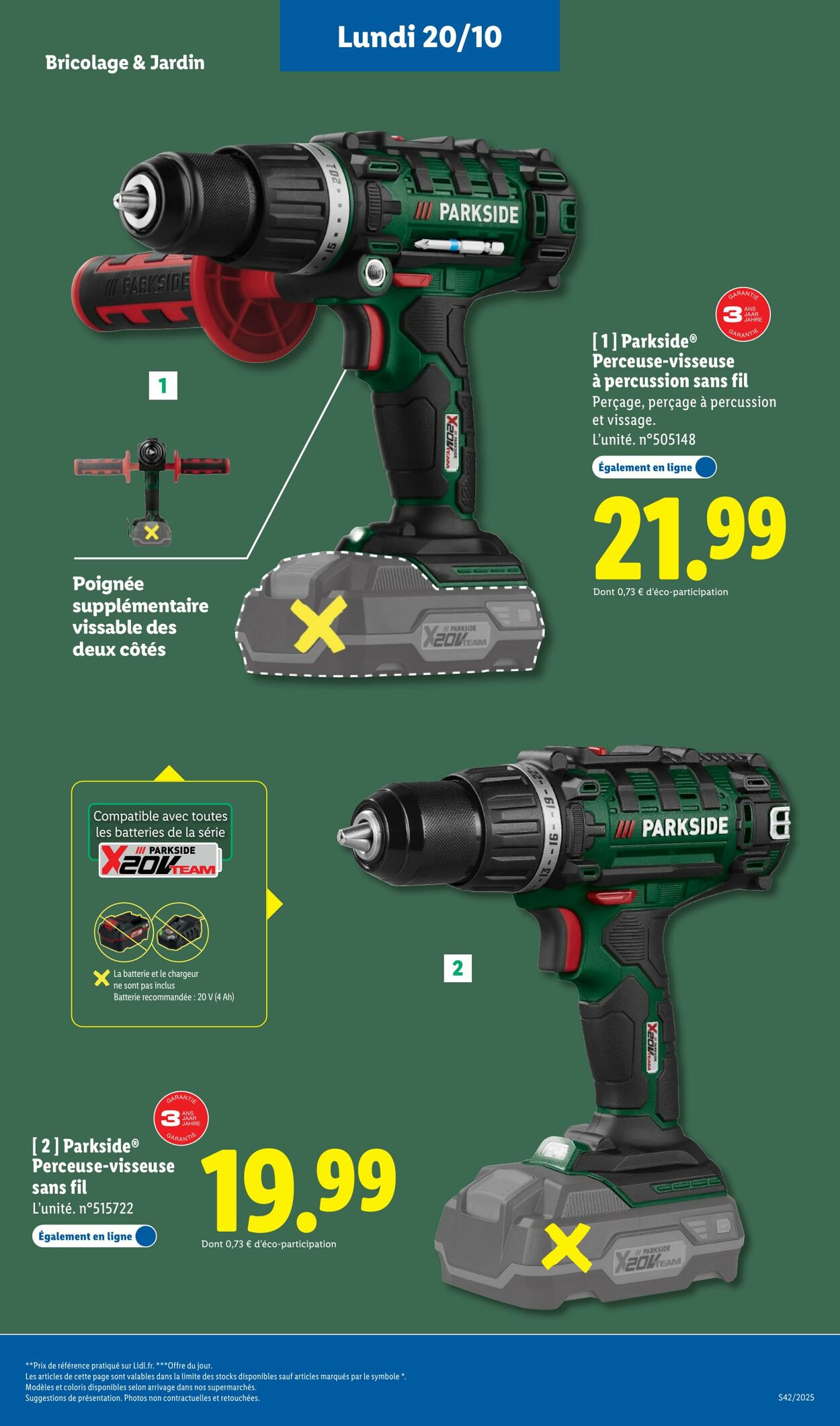Catalogue Lidl 16.10.2025 - 20.10.2025