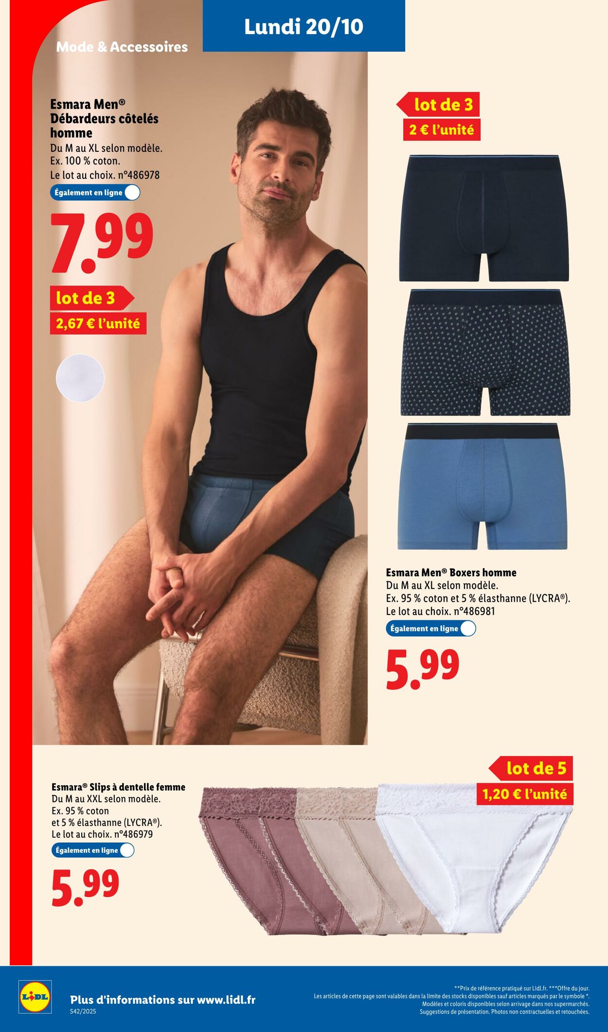 Catalogue Lidl 16.10.2025 - 20.10.2025