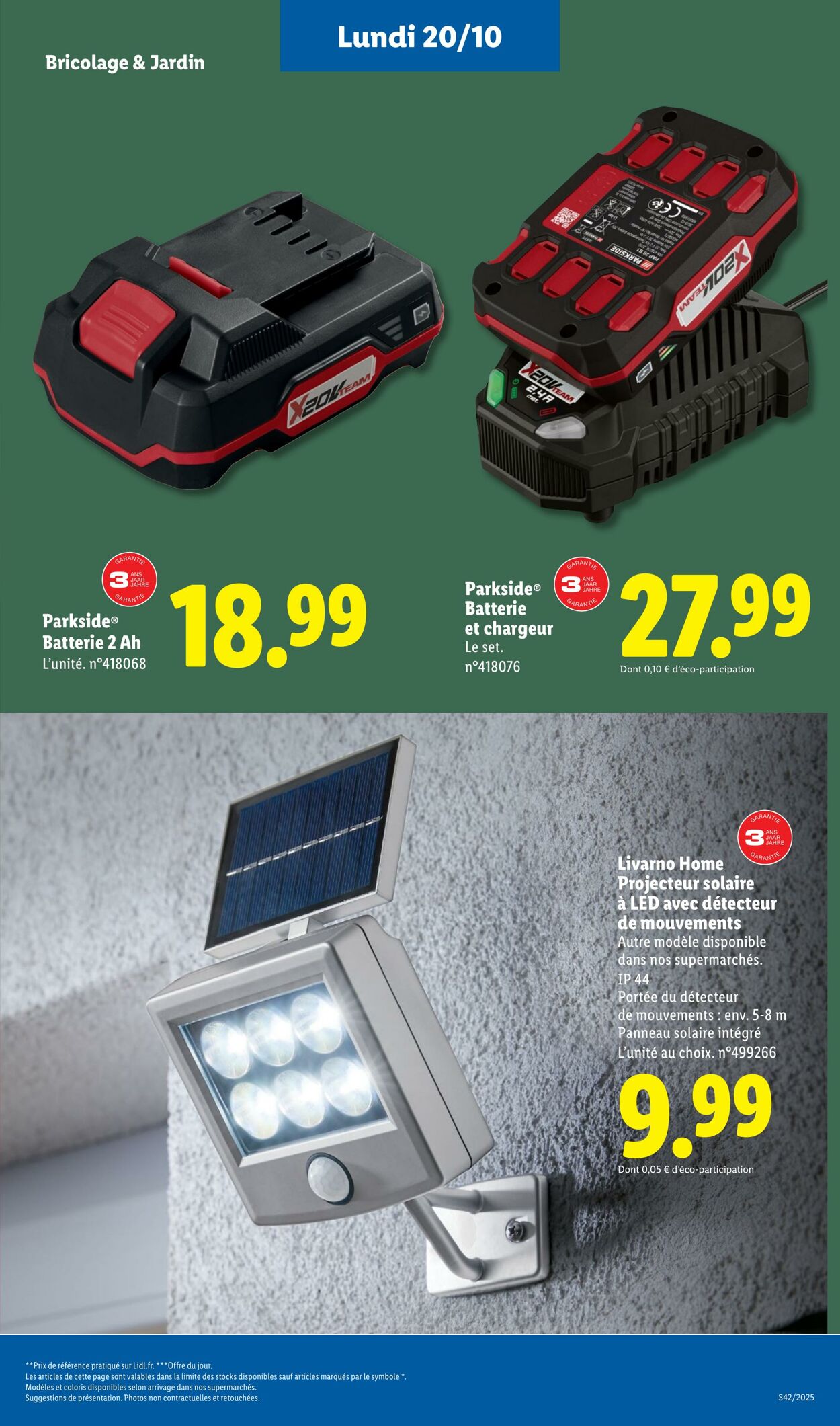 Catalogue Lidl 16.10.2025 - 20.10.2025
