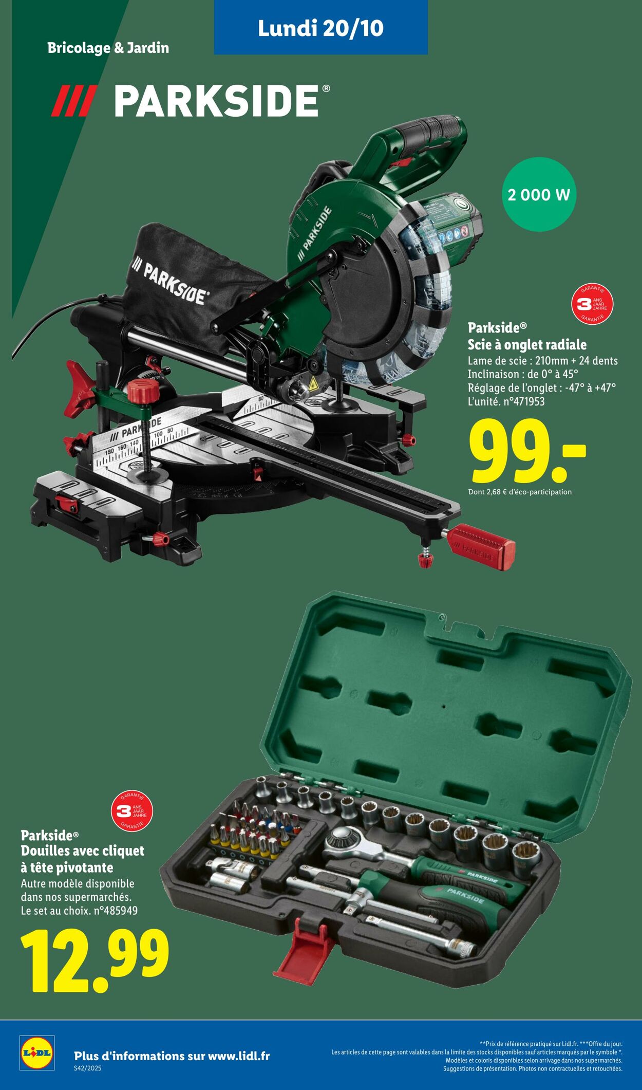 Catalogue Lidl 16.10.2025 - 20.10.2025