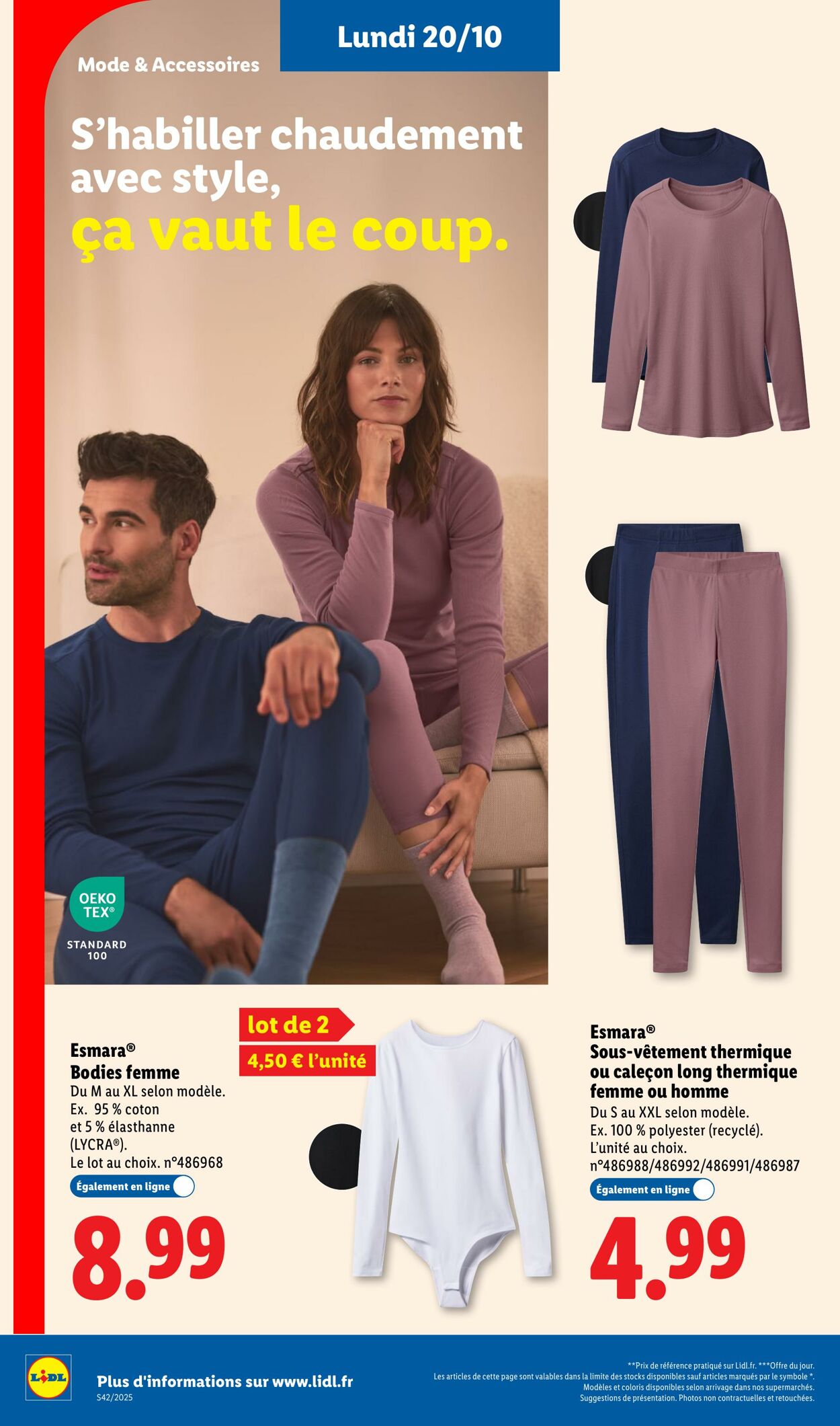 Catalogue Lidl 16.10.2025 - 20.10.2025