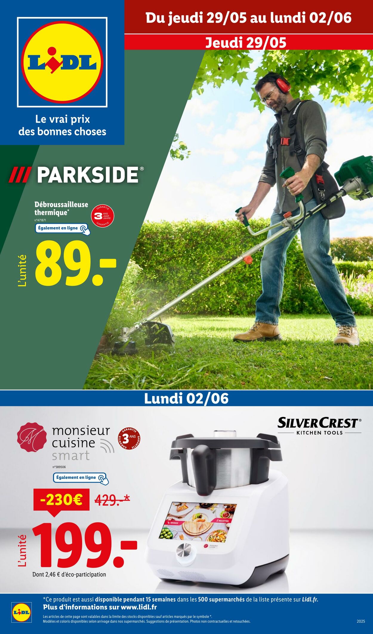 Catalogue Lidl 29.05.2025 - 02.06.2025