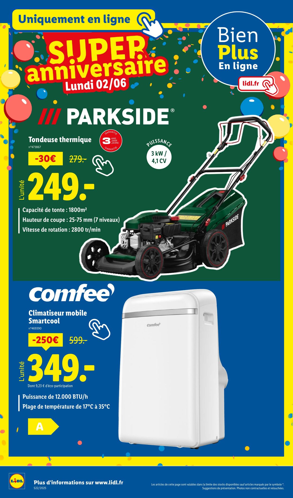 Catalogue Lidl 29.05.2025 - 02.06.2025