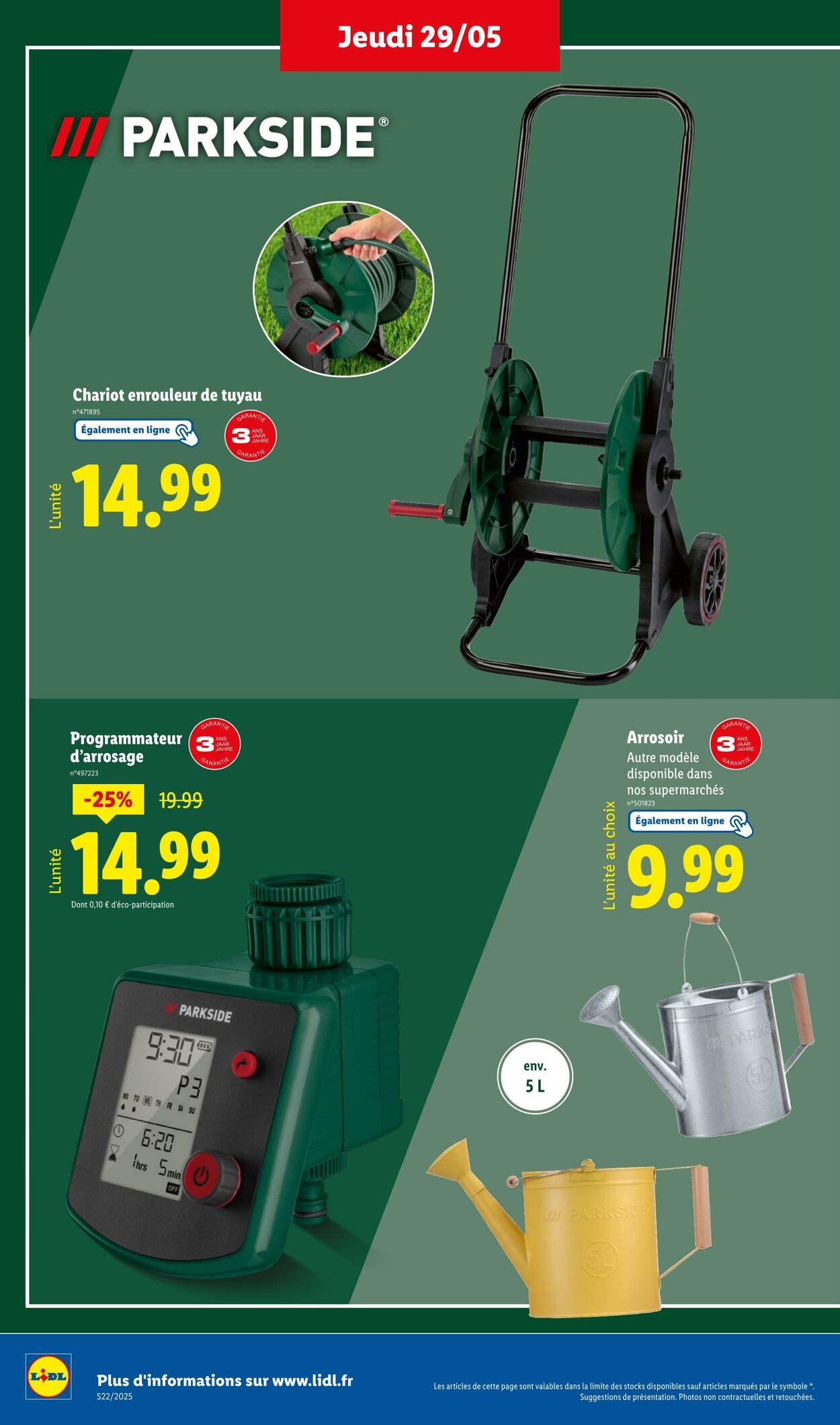 Catalogue Lidl 29.05.2025 - 02.06.2025