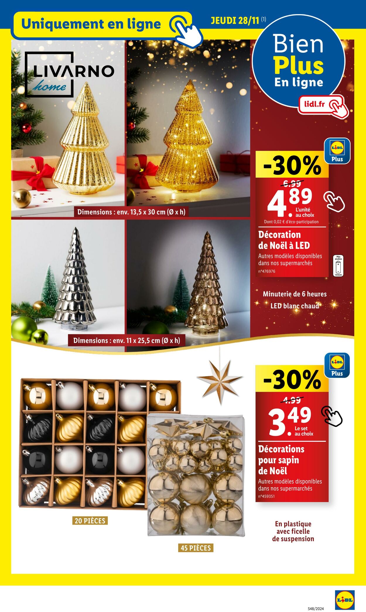 Catalogue Lidl 25.11.2024 - 28.11.2024