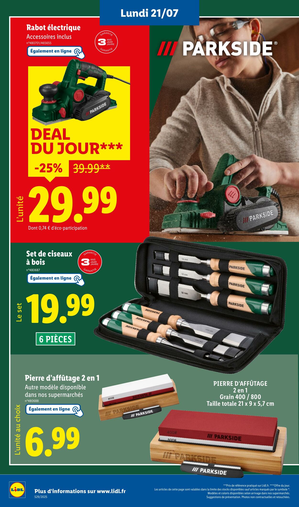 Catalogue Lidl 17.07.2025 - 21.07.2025