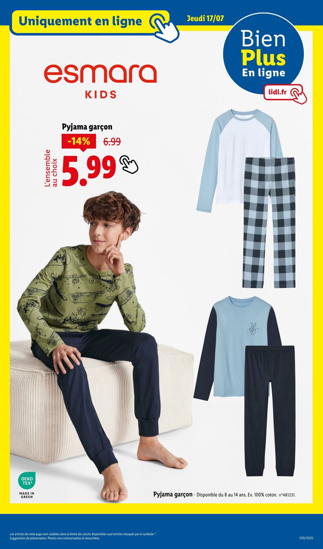 Catalogue Lidl 17.07.2025 - 21.07.2025